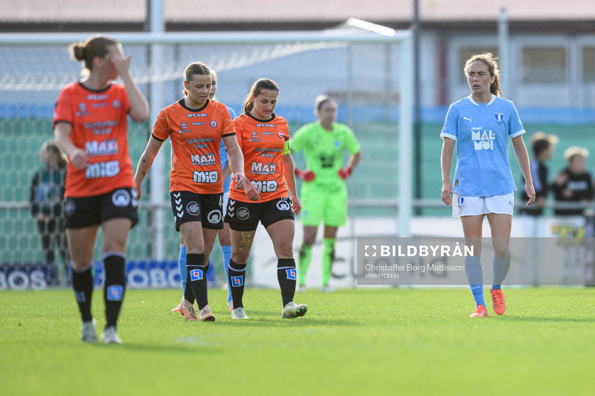 Malmö FFs Matilda Kristell deppar