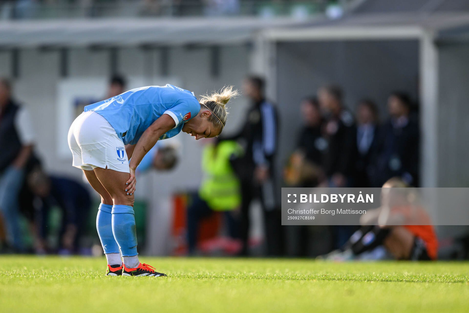 Malmö FFs Mia Persson deppar