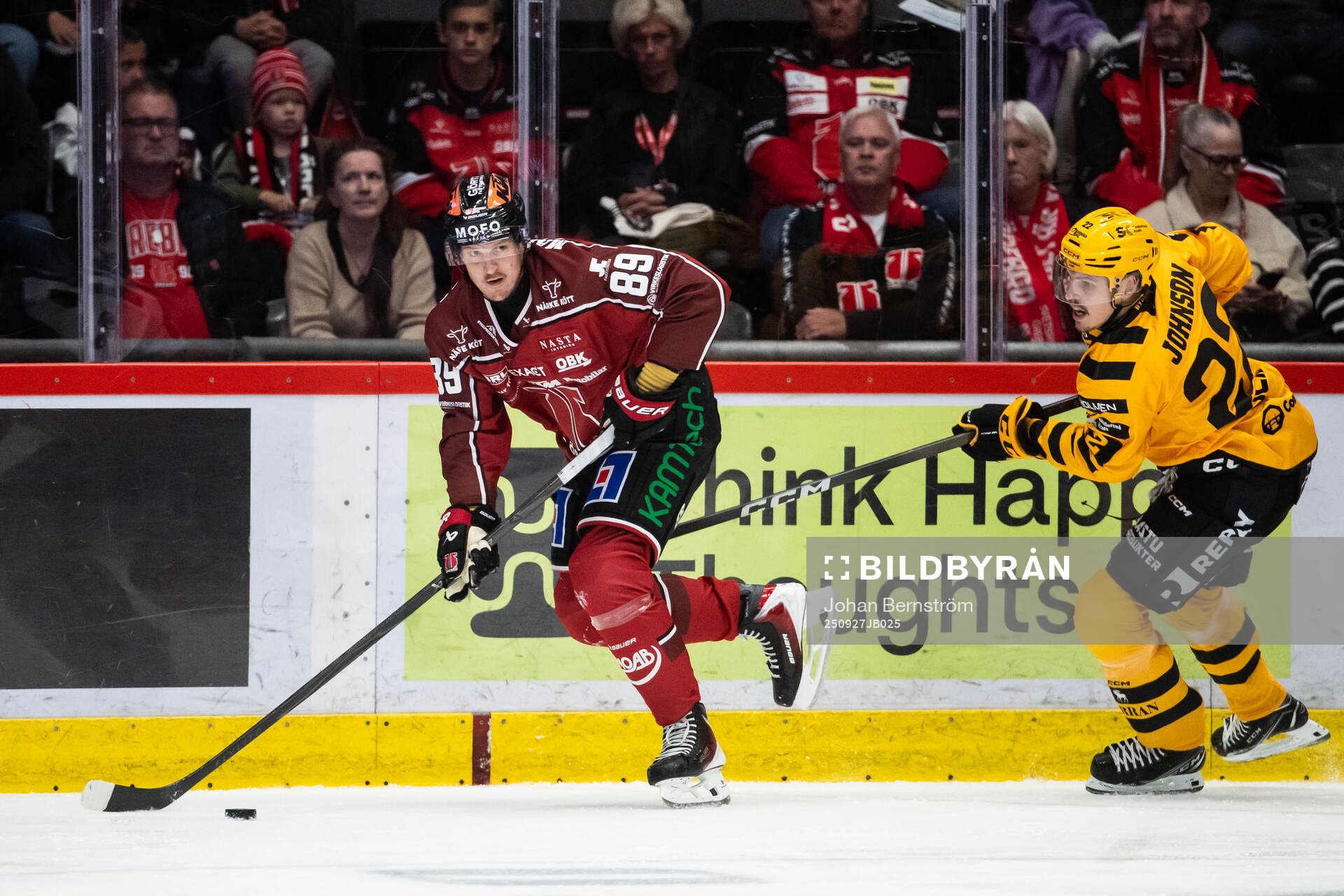 Örebros Patrik Karlkvist och Luleås Erik Gustafsson
