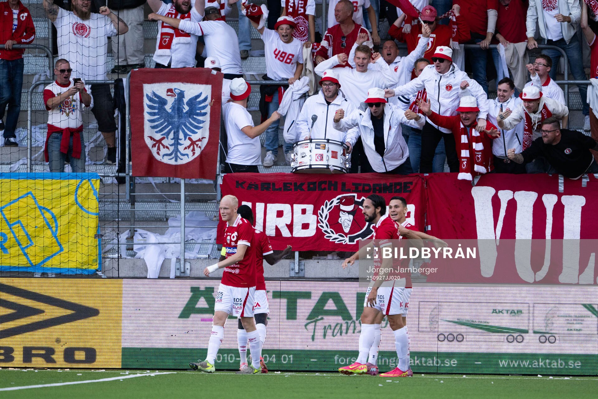 Degerfors Dijan Vukojevic jublar