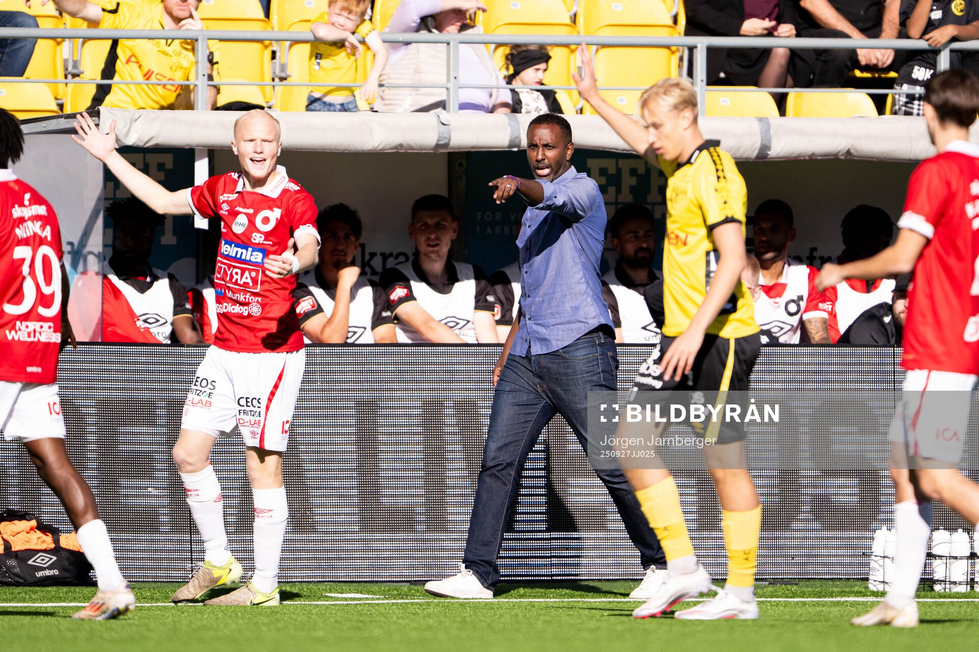 Degerfors tränare Henok Goitom