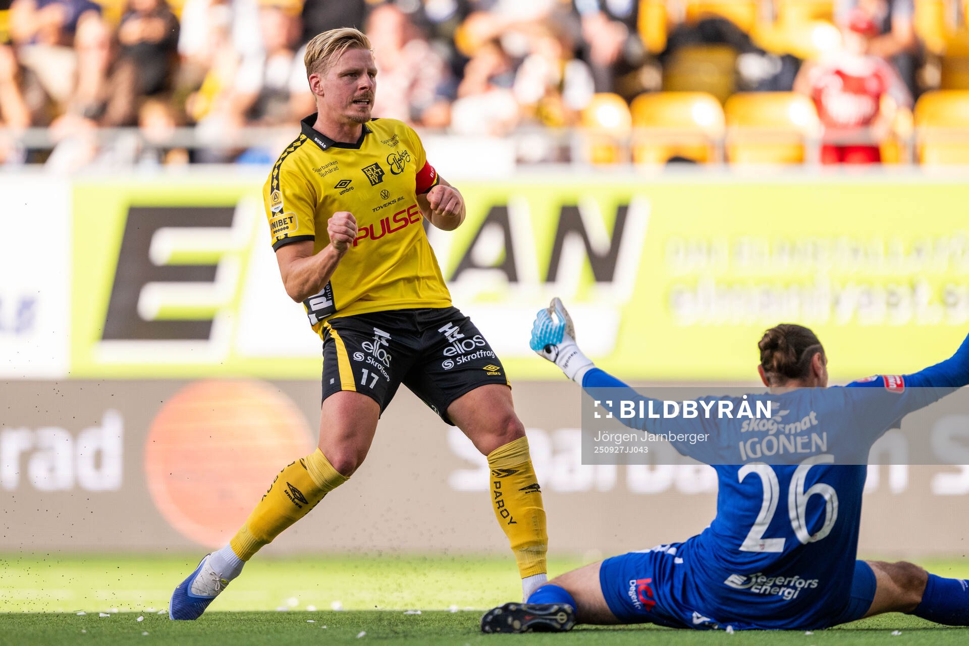 Elfsborgs Per Frick jublar