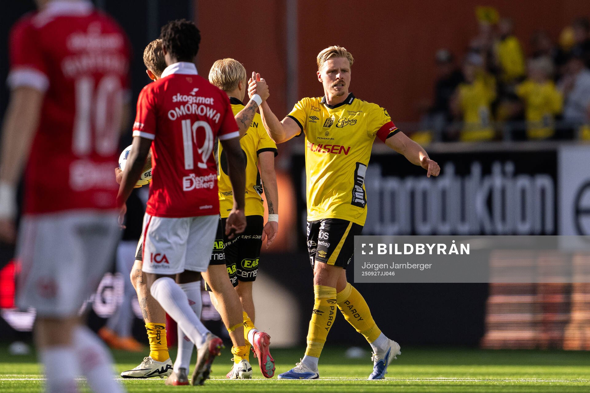 Elfsborgs Per Frick jublar