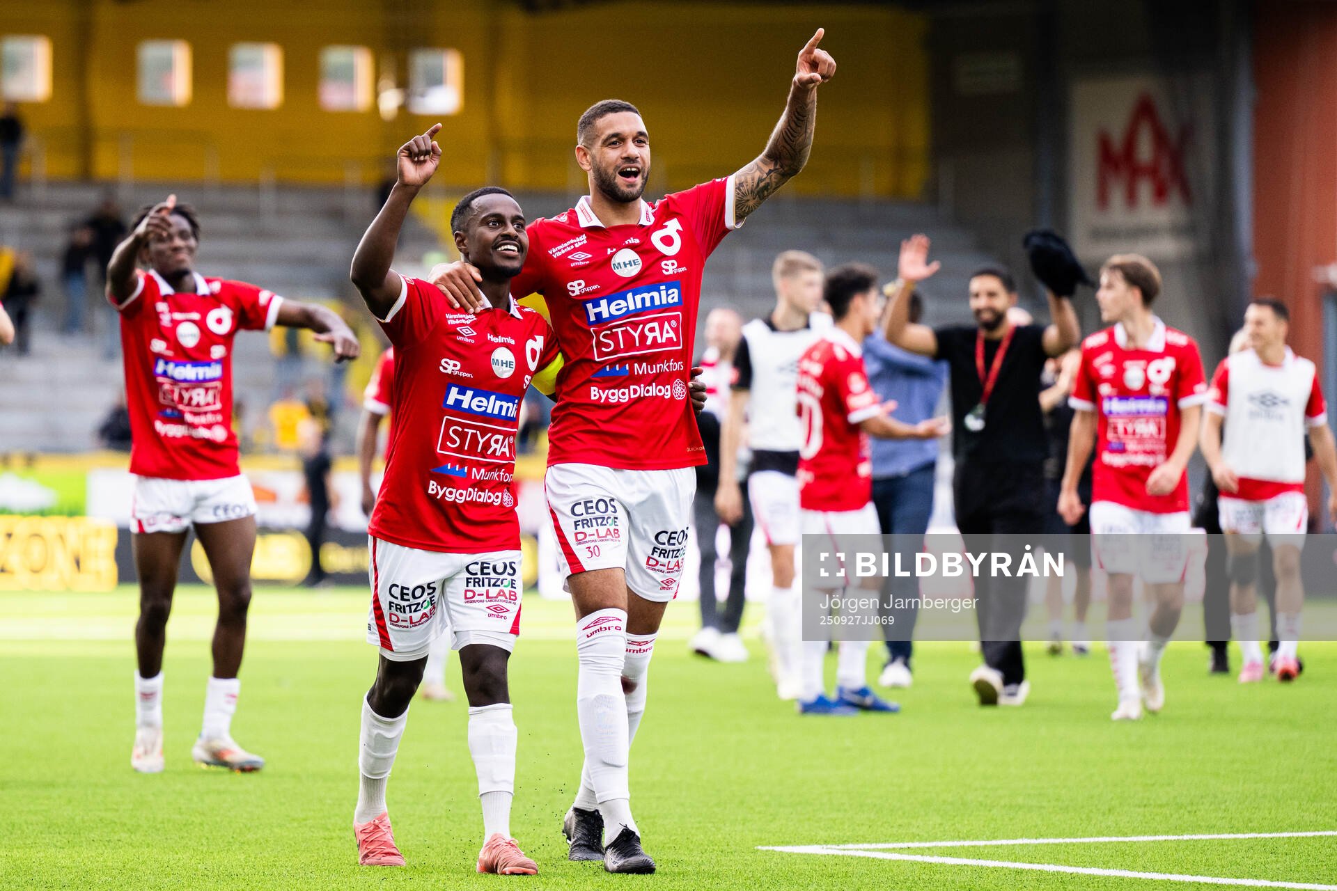 Degerfors Degerfors Leon Hien och Bernardo Gil Coutinho