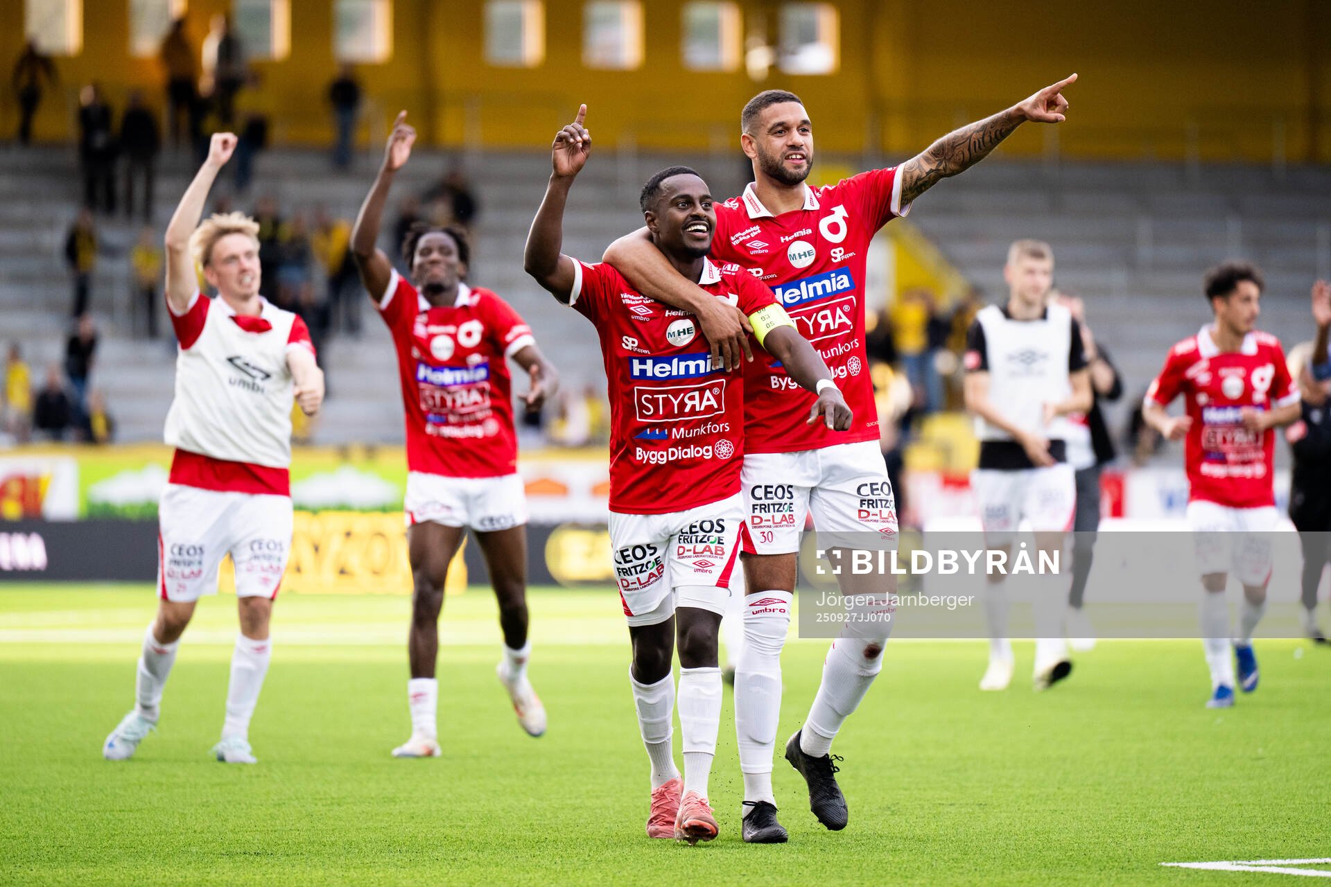 Degerfors Degerfors Nahom Netabay och Bernardo Gil Coutinho