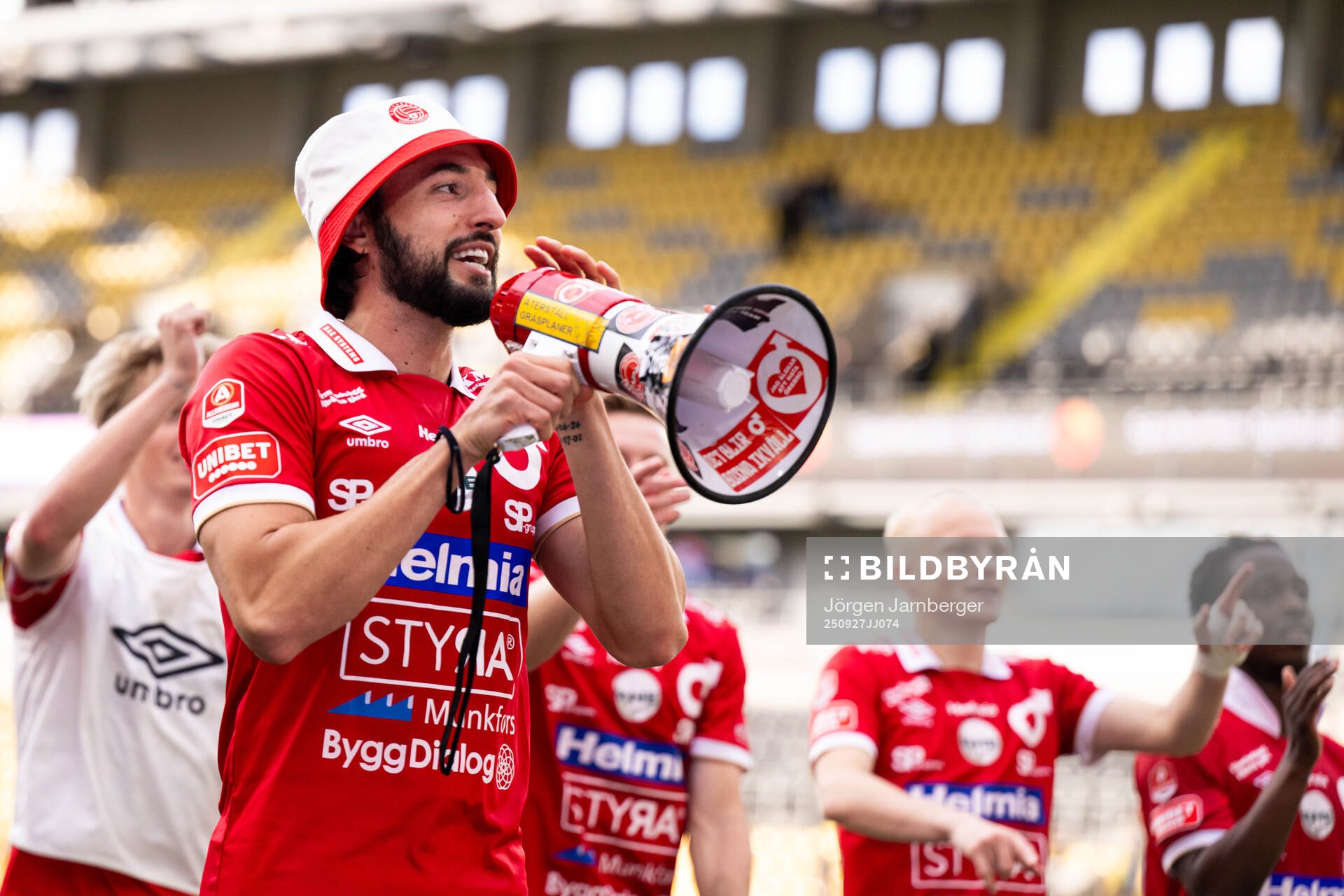 Degerfors Dijan Vukojevic jublar