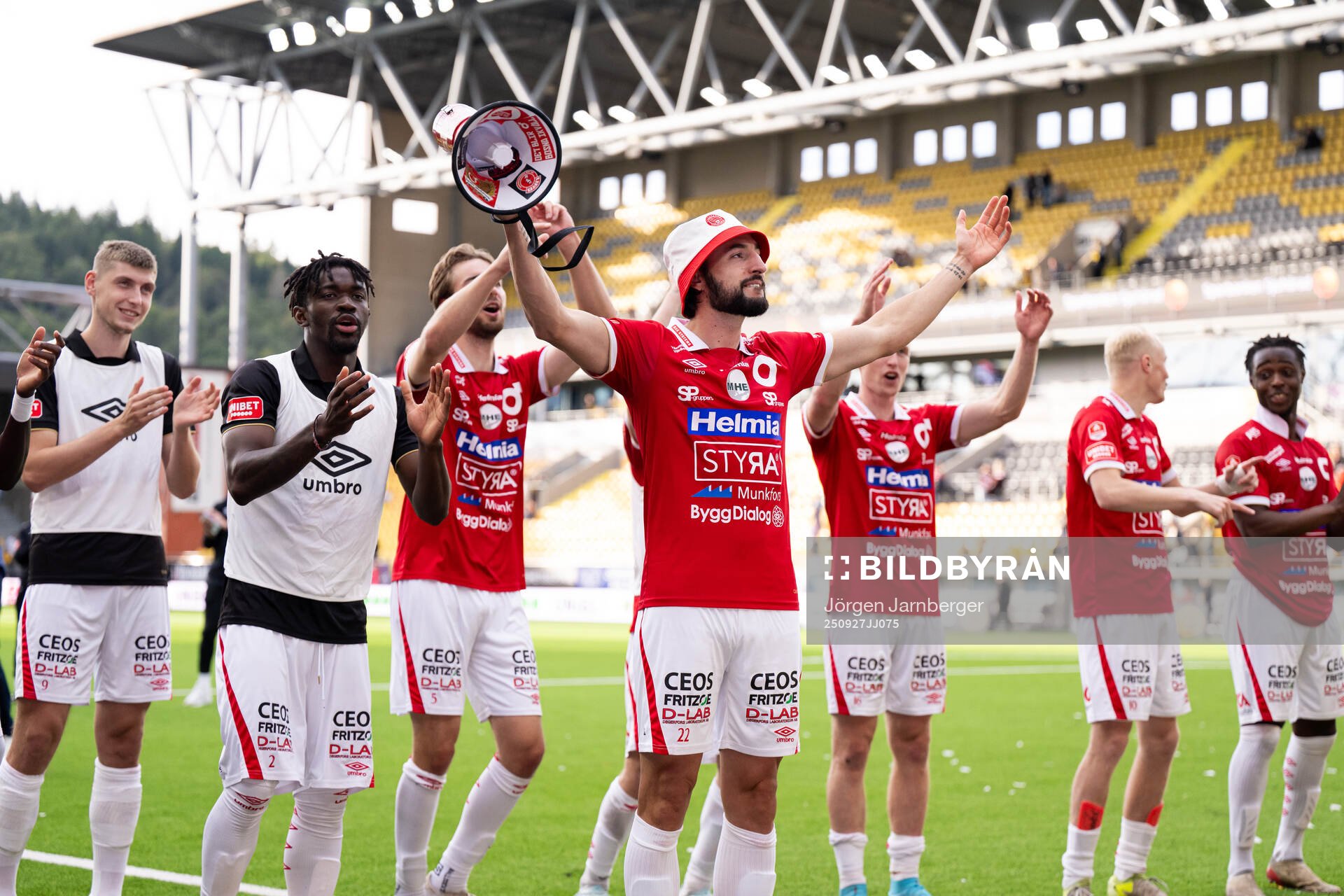Degerfors Dijan Vukojevic jublar