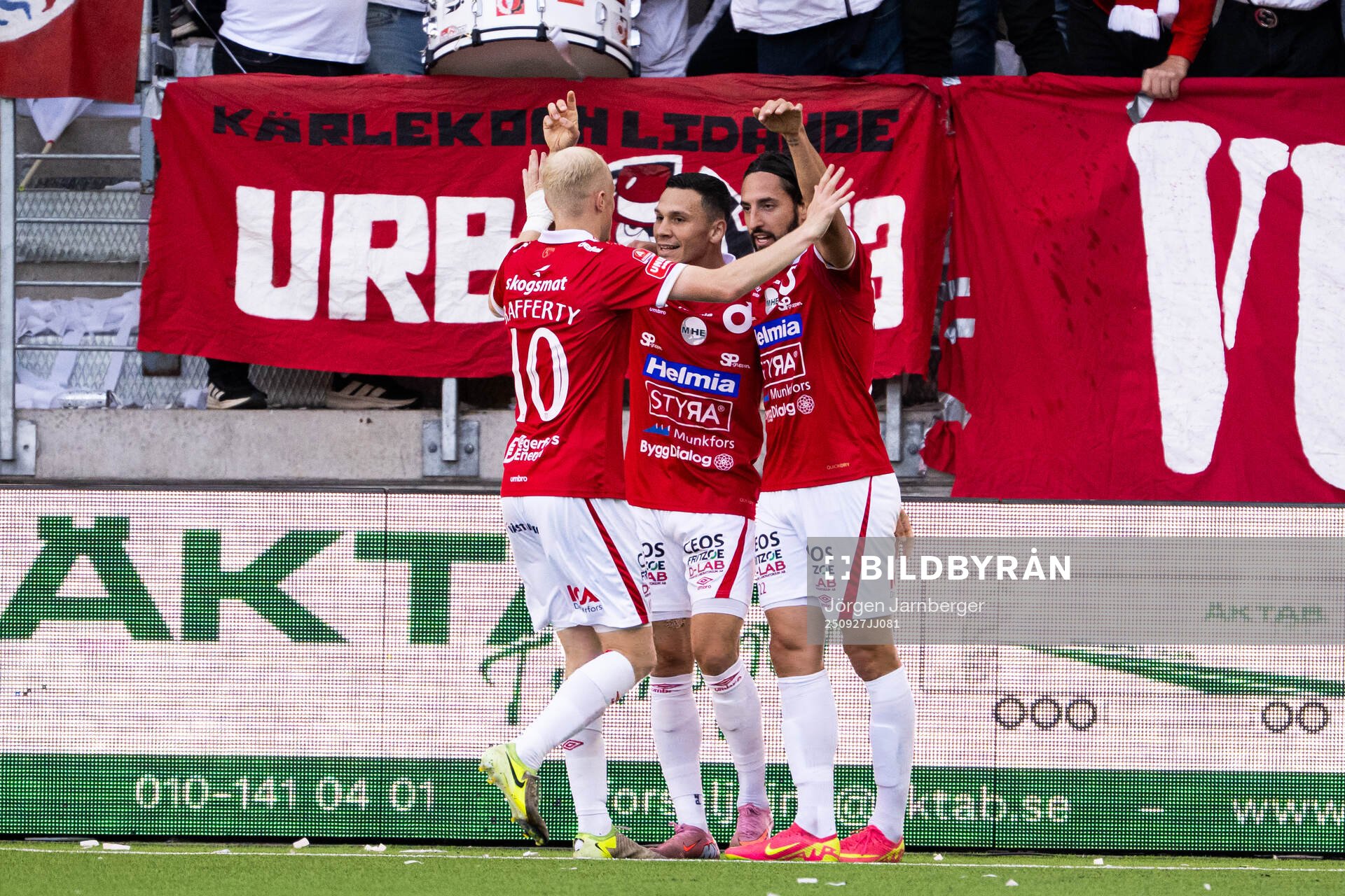 Degerfors Dijan Vukojevic jublar