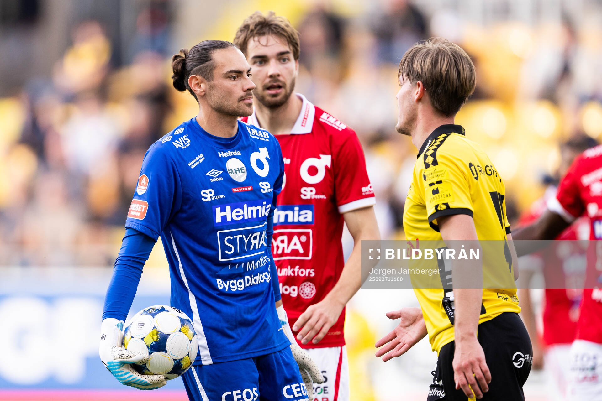 Degerfors målvakt Matvei Igonen och Elfsborgs Taylor