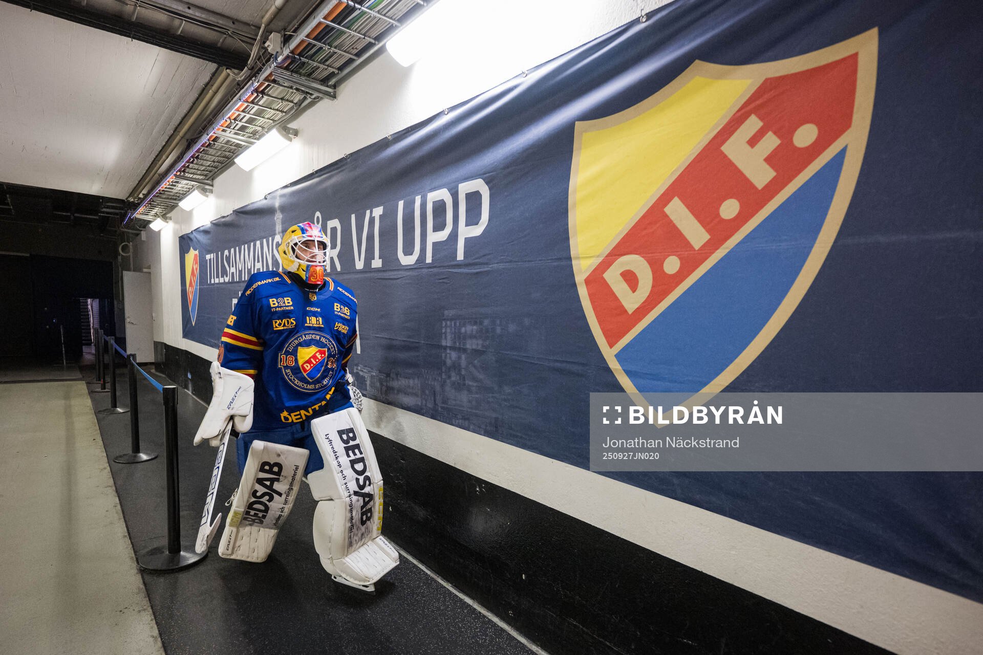 Djurgårdens målvakt Hugo Hävelid