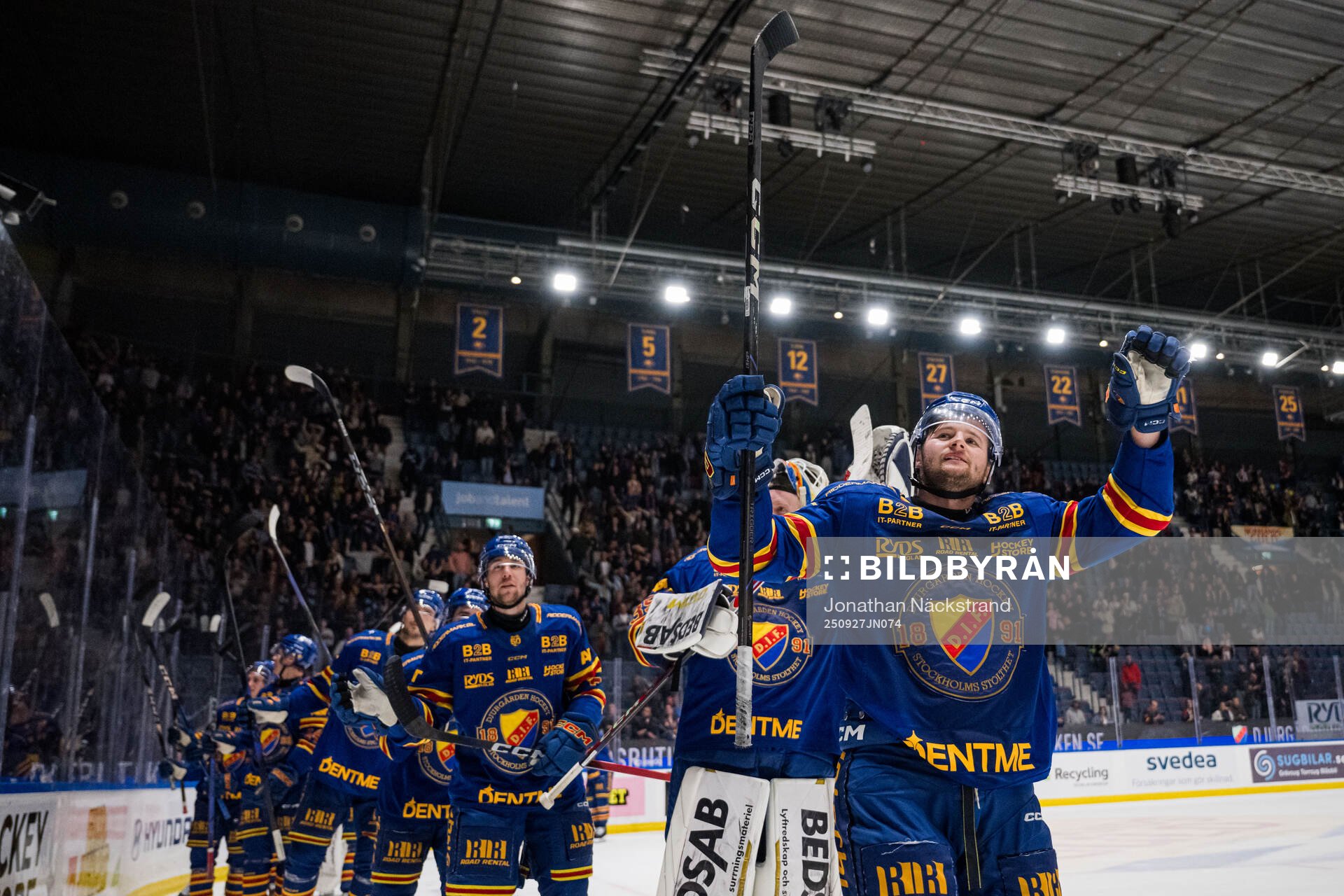 Djurgårdens Mathias Emilio Pettersen jublar