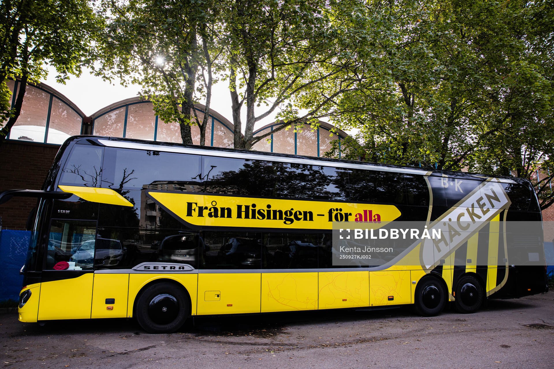 Häckens spelarbuss