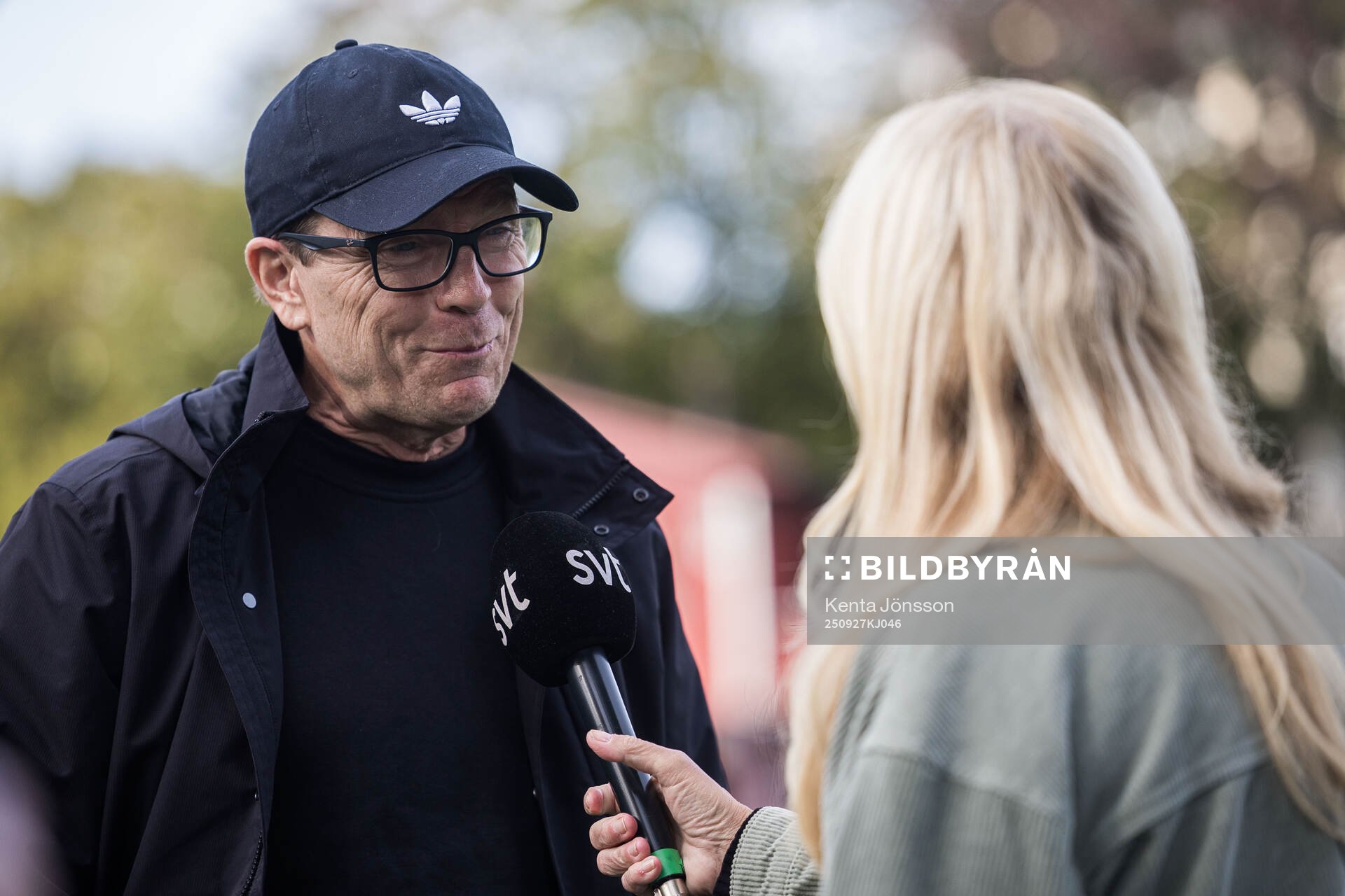 Damlandslagets förbundskapten Tony Gustavsson