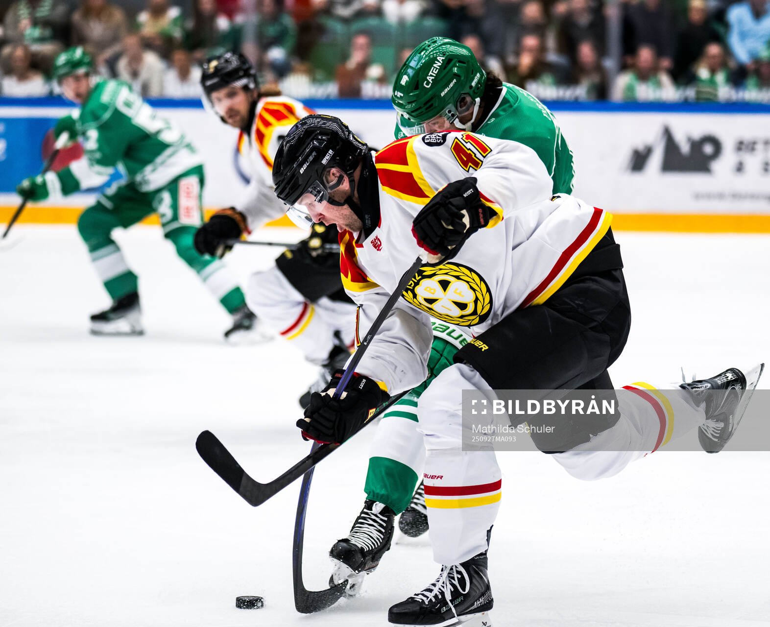 Brynäs Greg Scott och Rögles Dennis Everberg