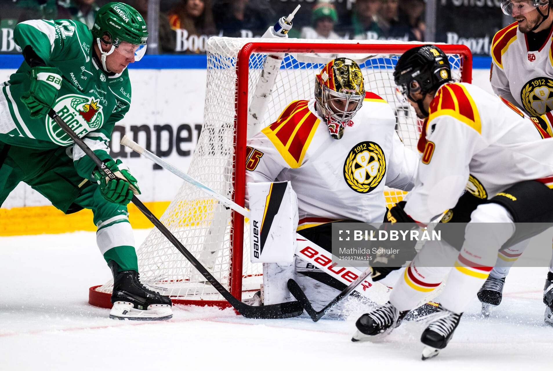 Brynäs målvakt Damian Clara
