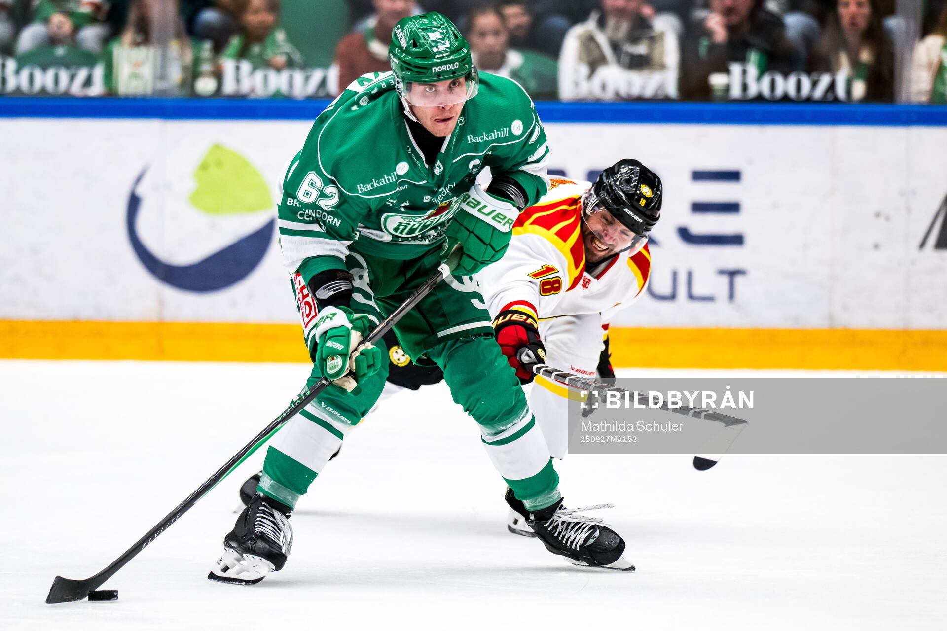 Rögles Lubos Horky och Brynäs Anton Rödin