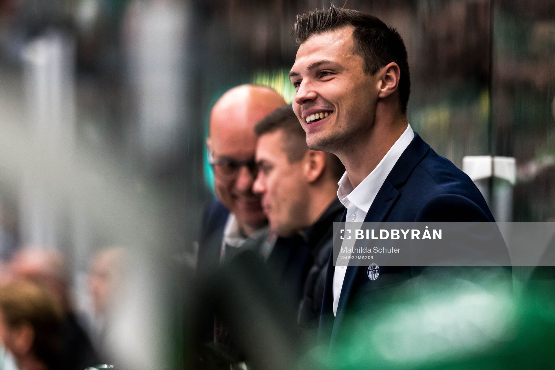 Rögles assisterande tränare Max Bohlin