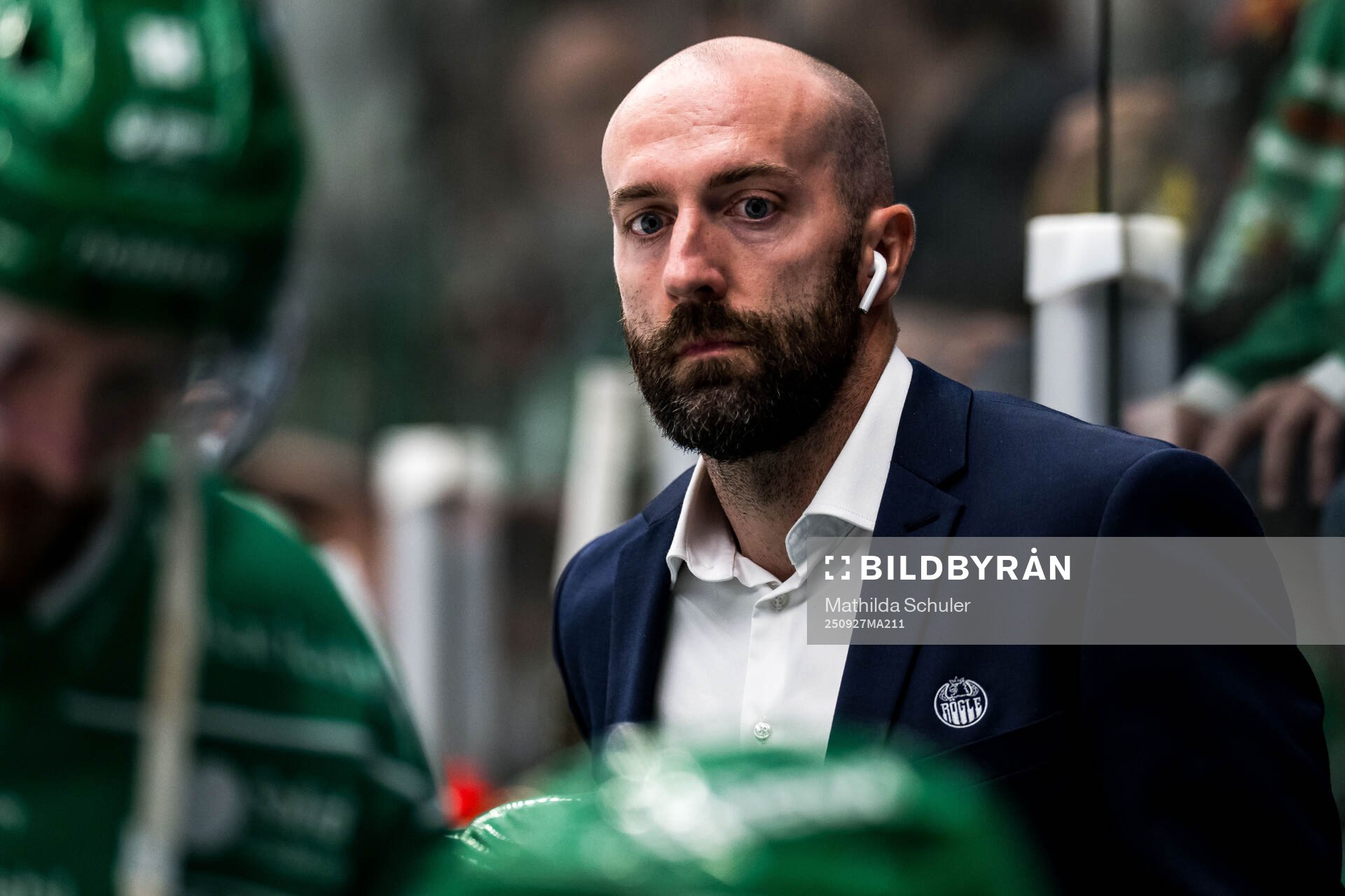 Rögles assisterande tränare Taylor Matson