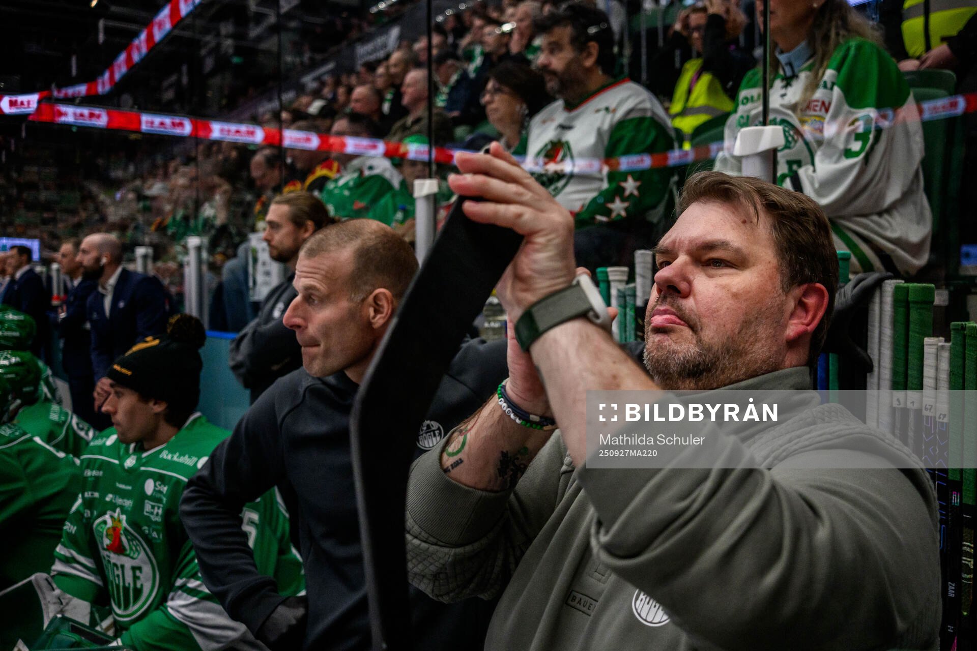 Rögles materialförvaltare Frederik Andersen