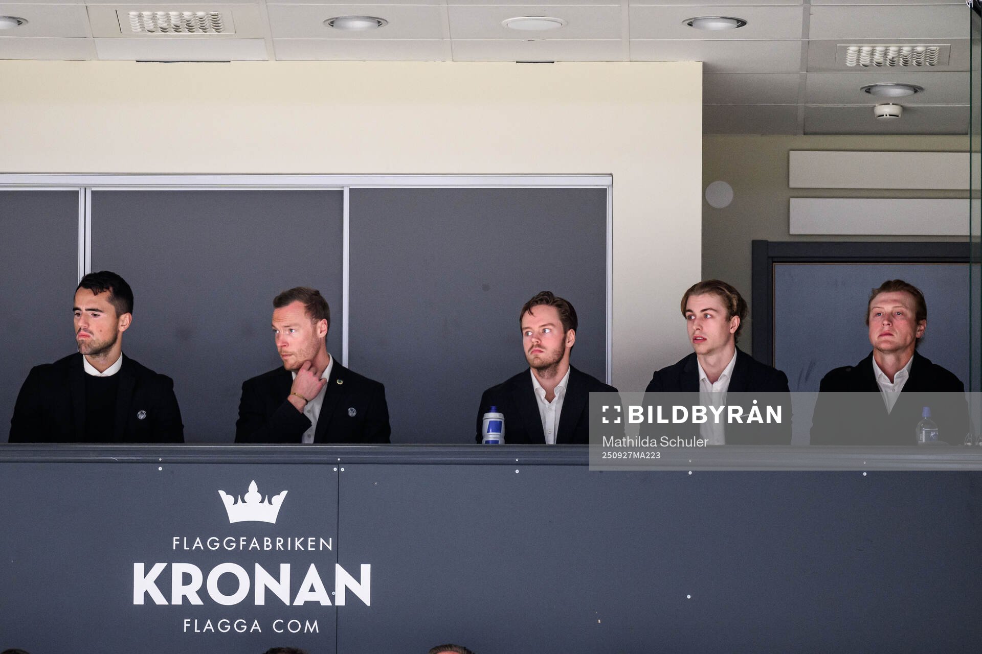 Rögles klubbchef Alem Bibic, sportchef junior Linus