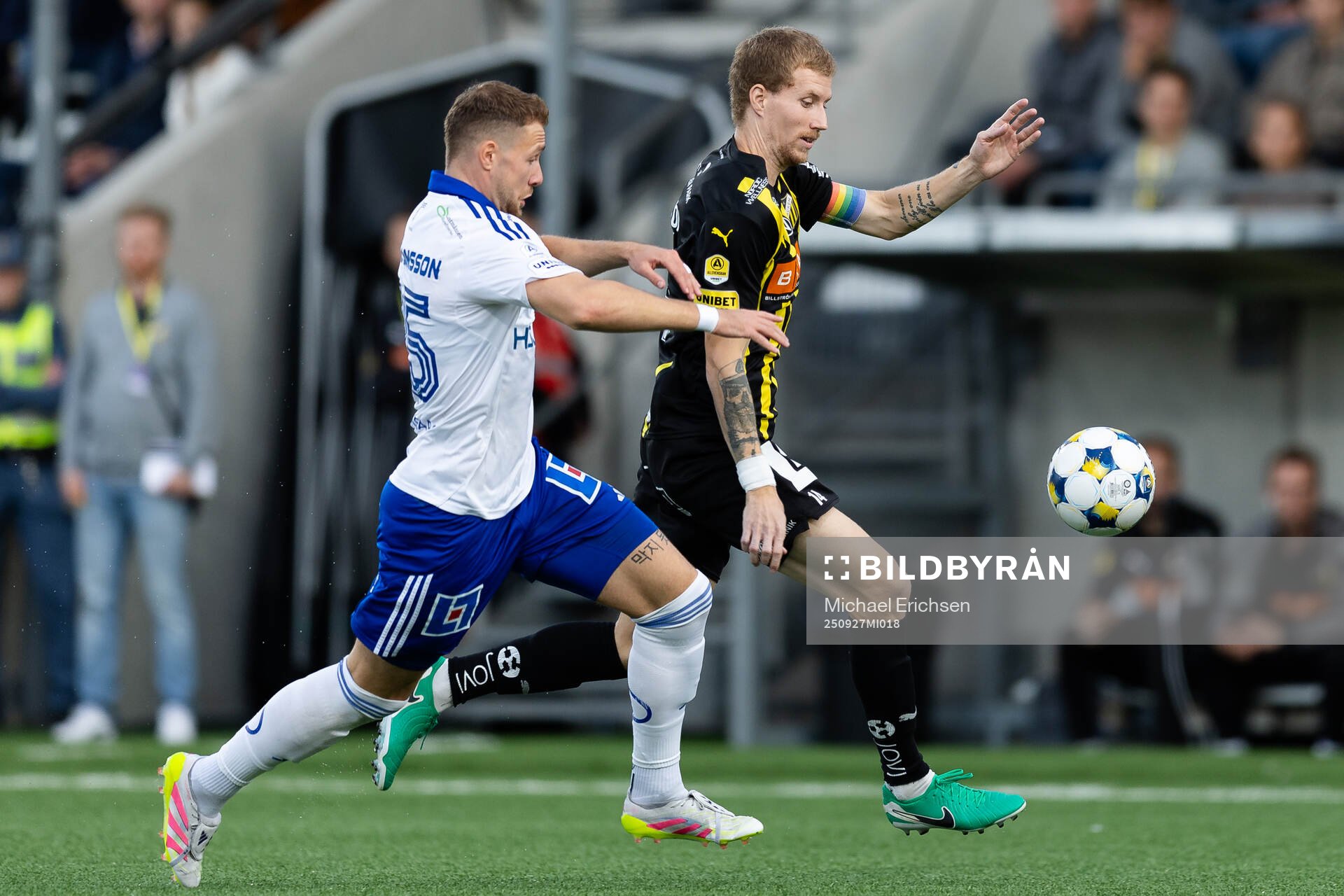 IFK Norrköpings Kevin Höög Jansson och Häckens Simon