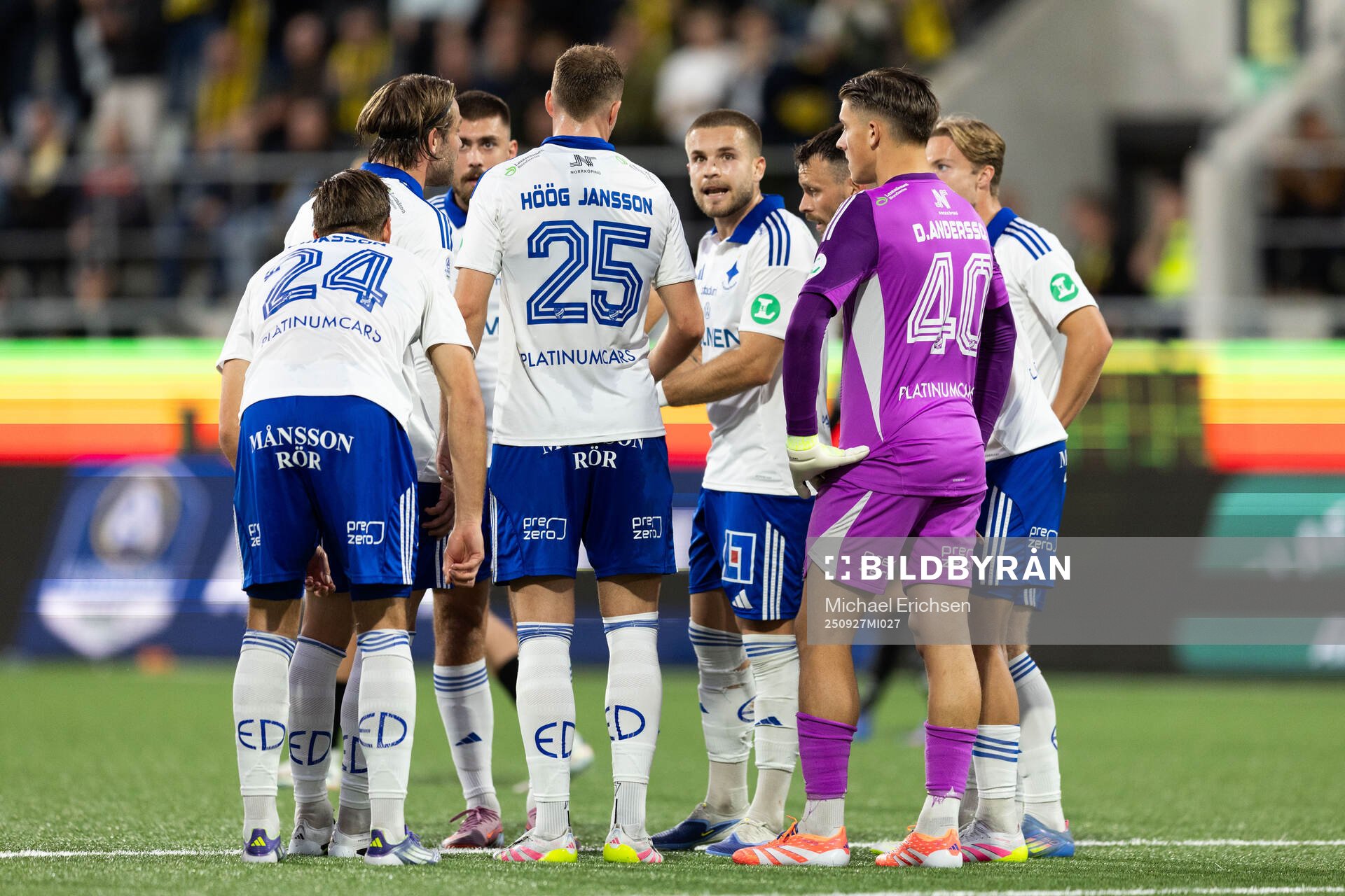 IFK Norrköpings Christoffer Nyman, Anton Eriksson, Amadeus
