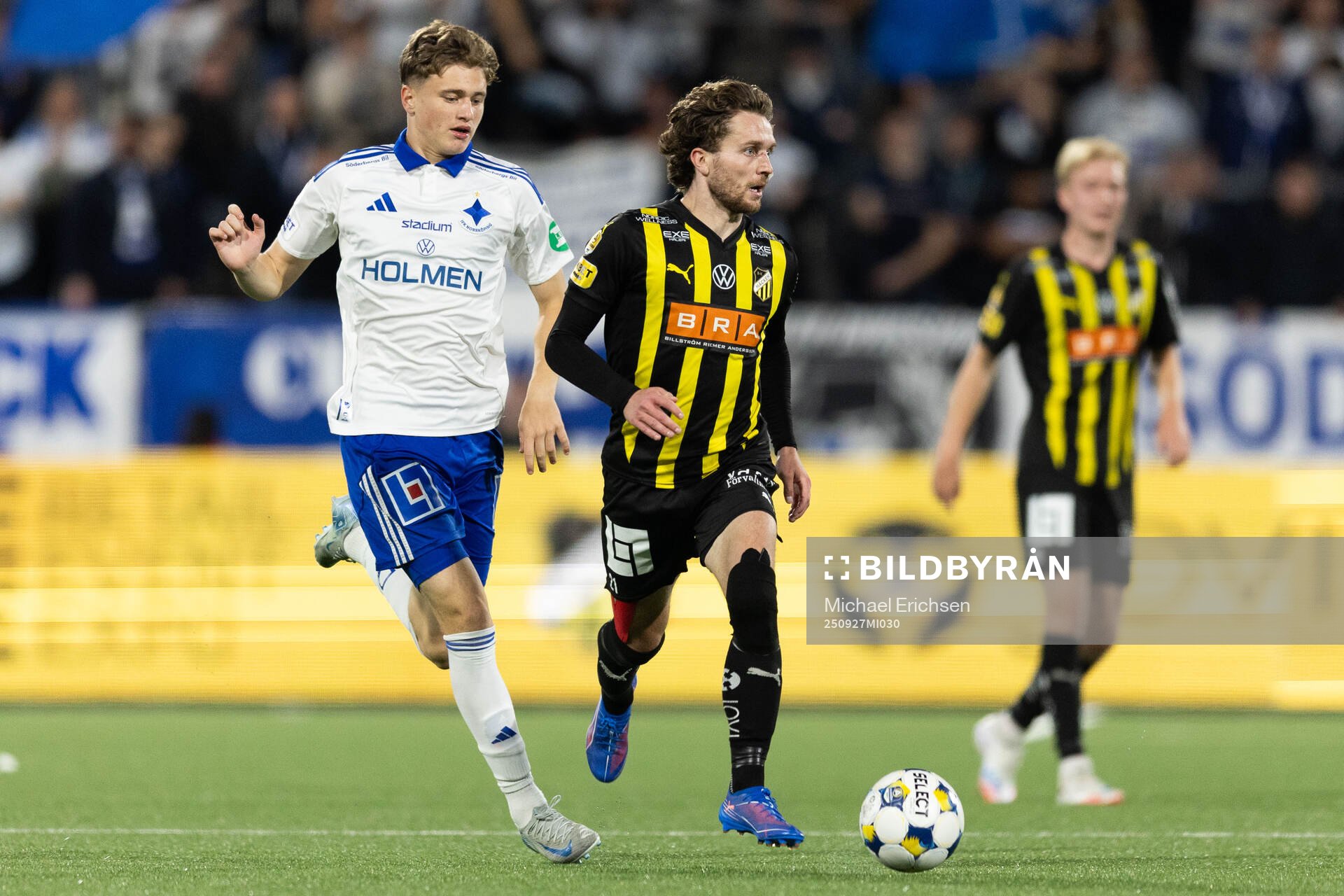 IFK Norrköpings Åke Andersson och Häckens Adam Lundkvist