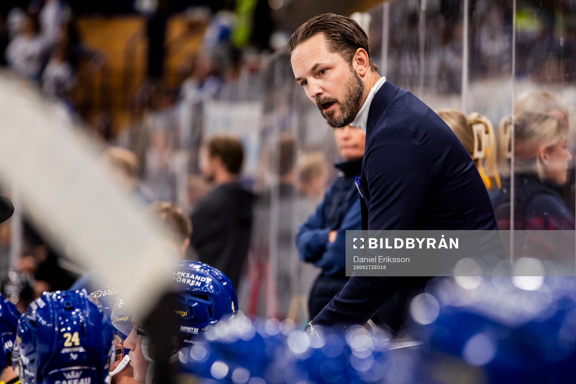 Leksands assisterande tränare Niklas Persson