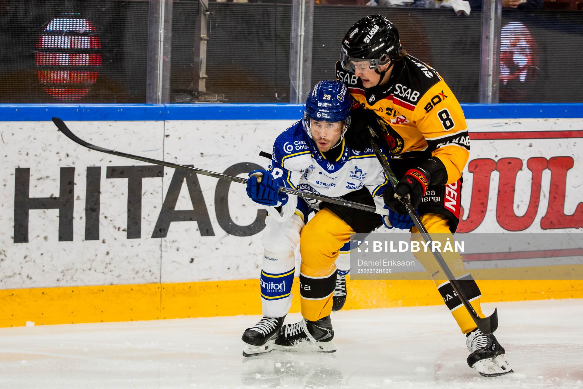 Leksands Michael Lindqvist och Luleås William Håkansson