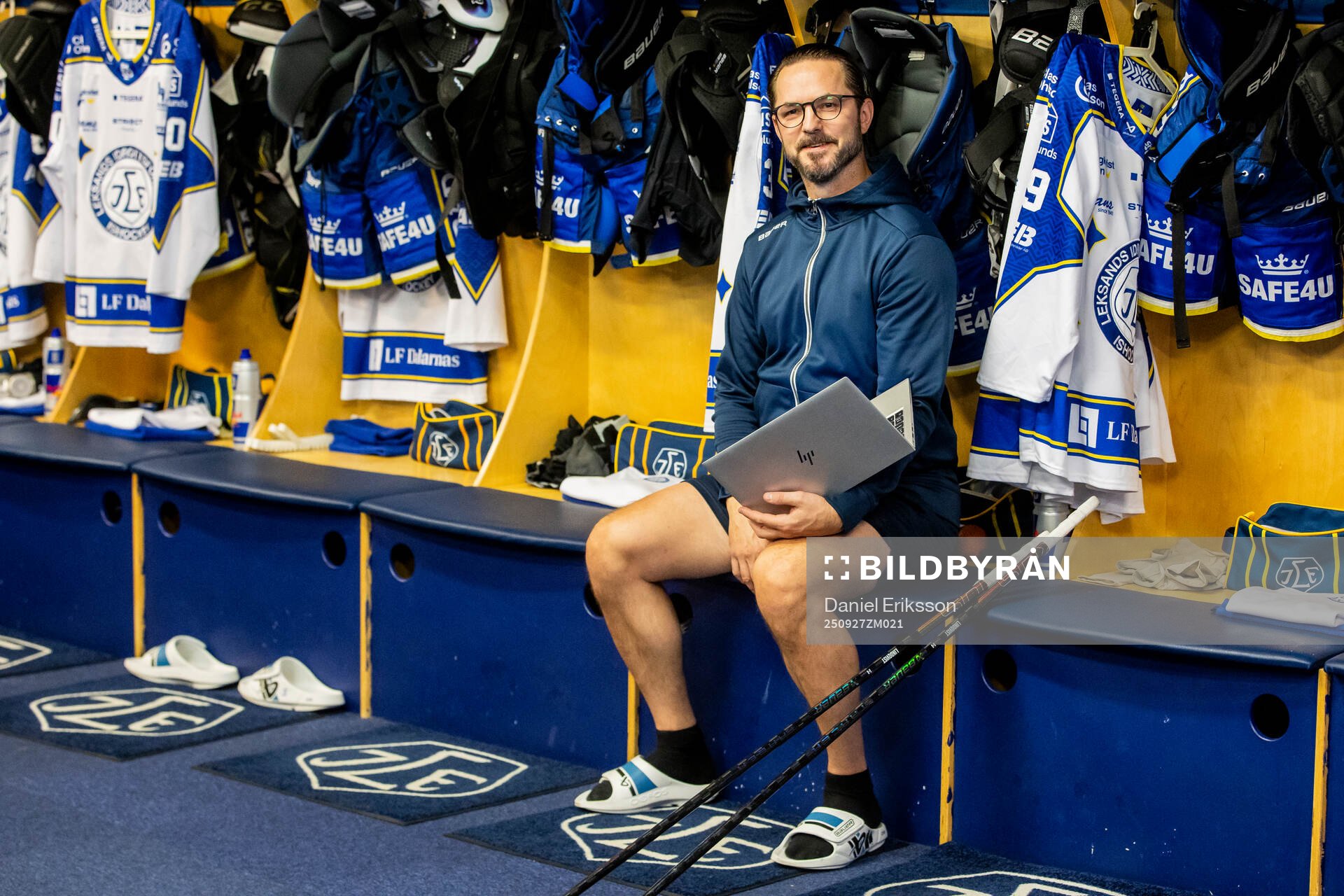 Leksands assisterande tränare Niklas Persson