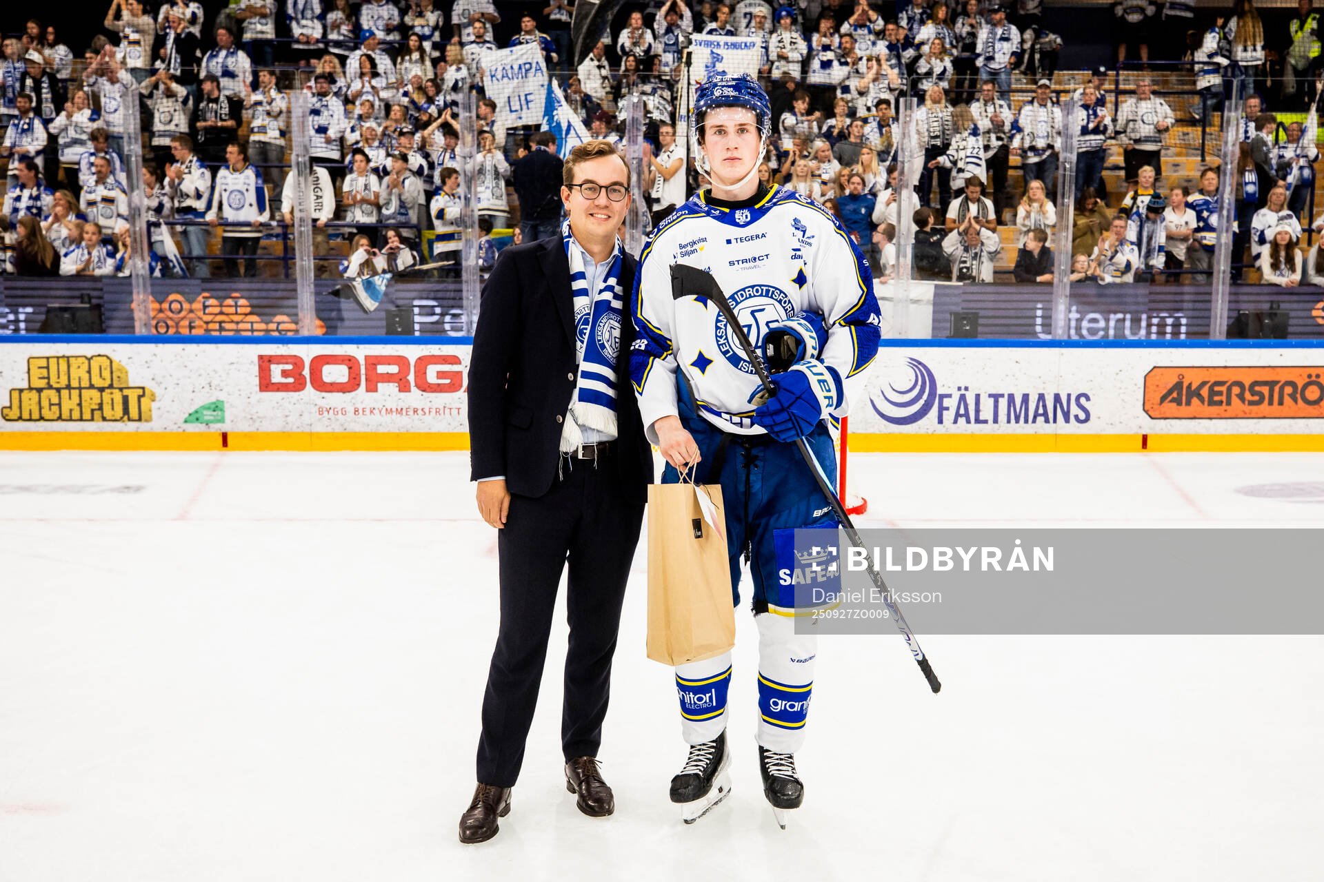 Leksands Tinus Luc Koblar utsedd till matchens lirare av