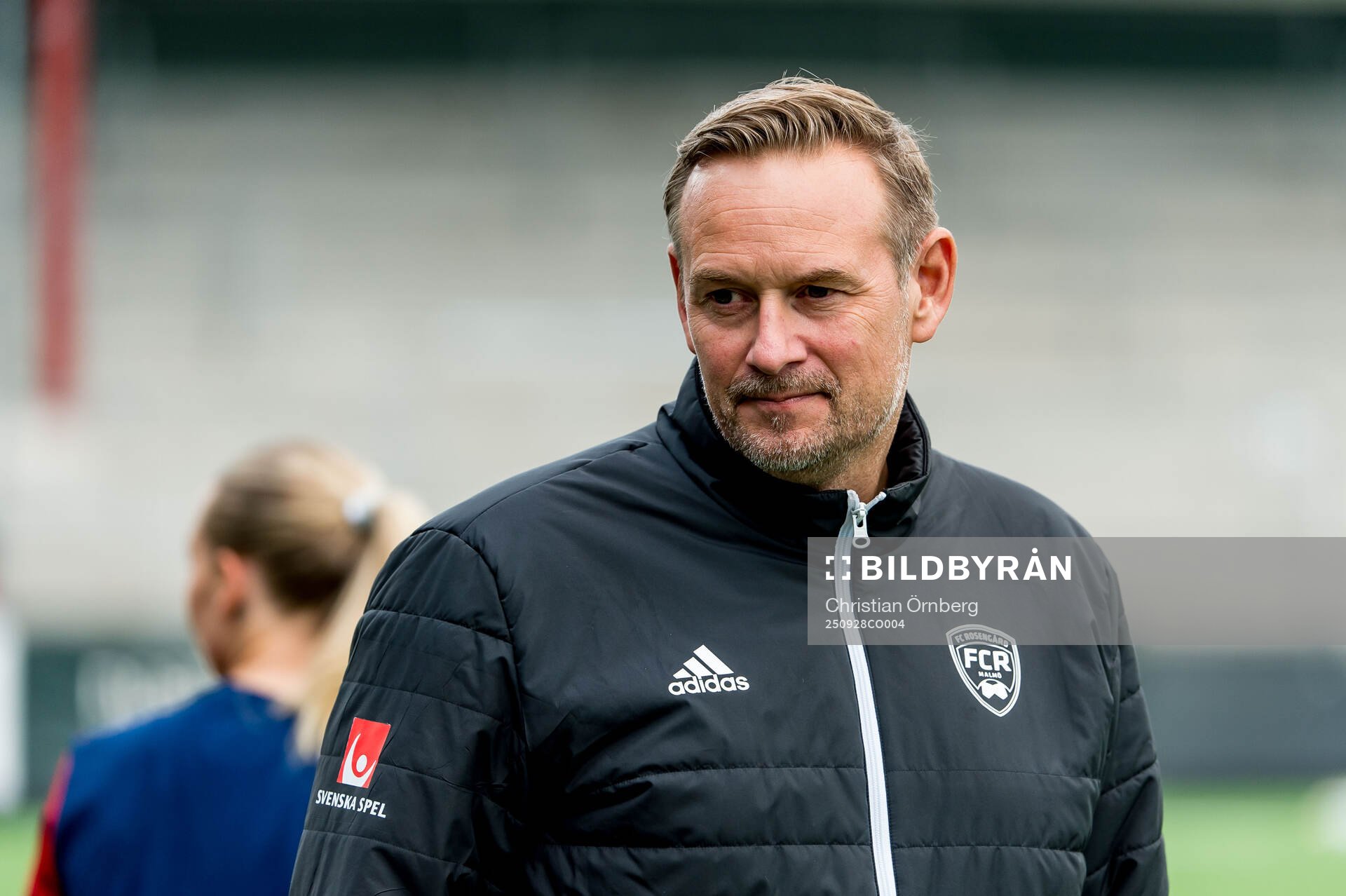 Rosengårds tränare Martin Qvarmans Möller