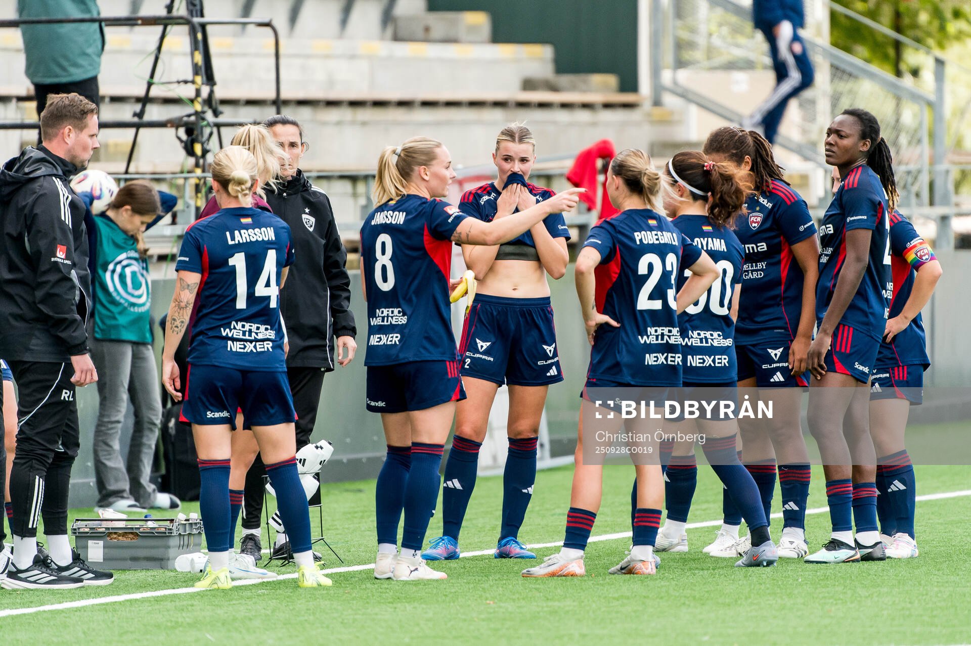 Rosengårds spelare deppar