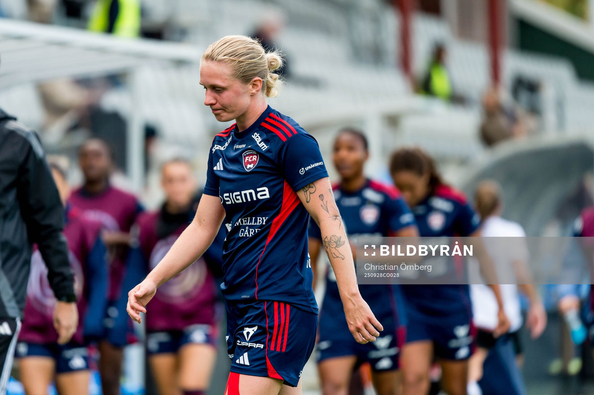 Rosengårds Emilia Larsson deppar
