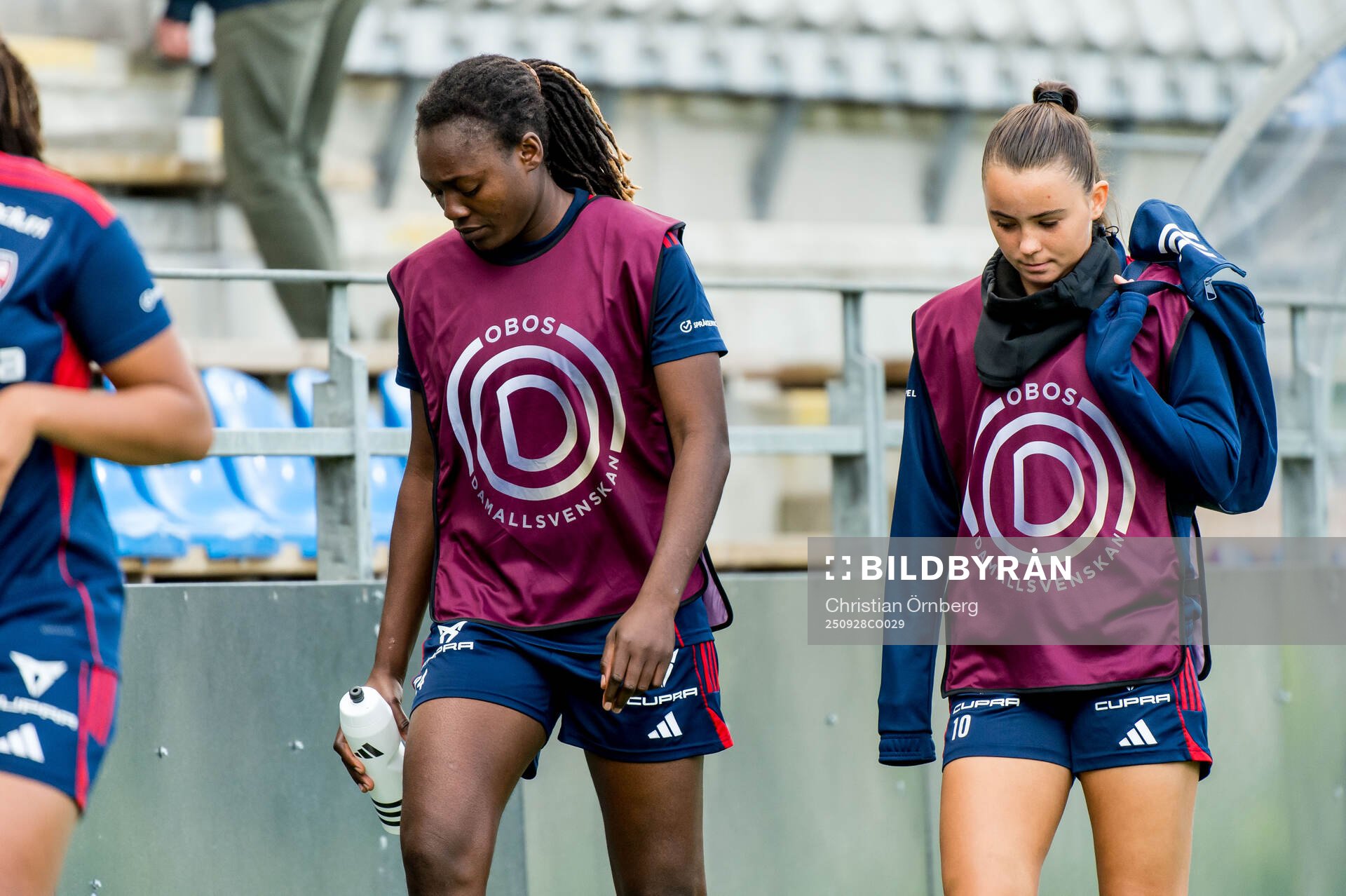 Rosengårds Anam Imo deppar och Isabella Sara Tryggvadottir