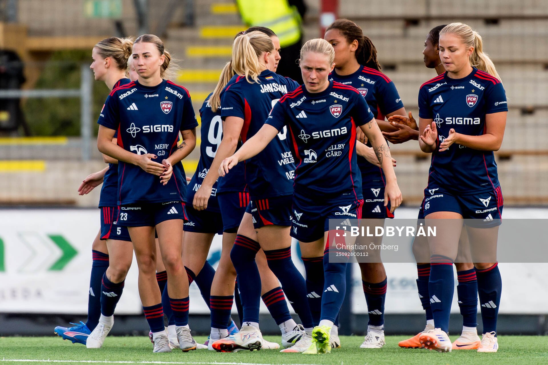 Rosengårds spelare deppar