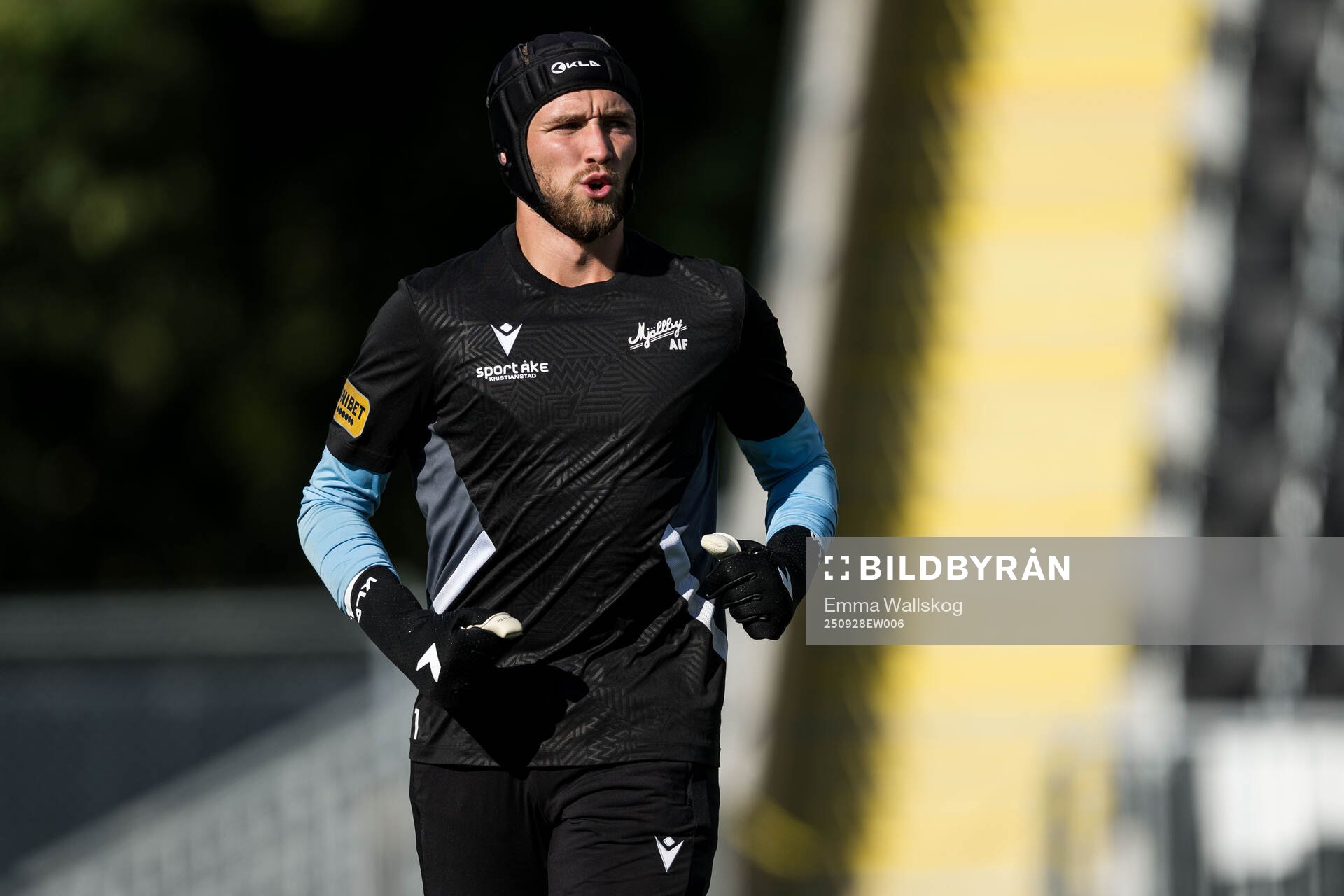 Mjällbys målvakt Noel Törnqvist