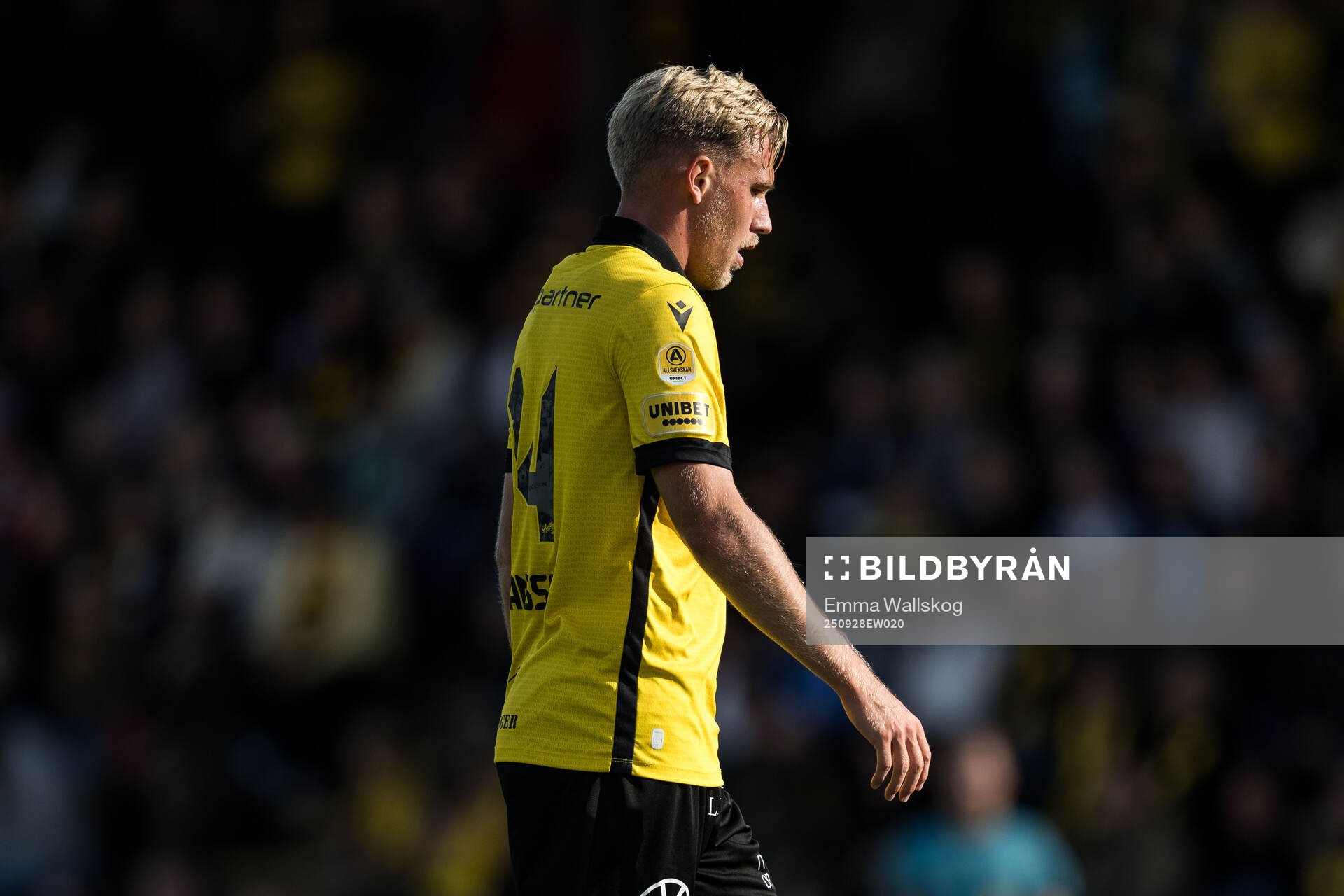 Mjällbys Herman Johansson deppar