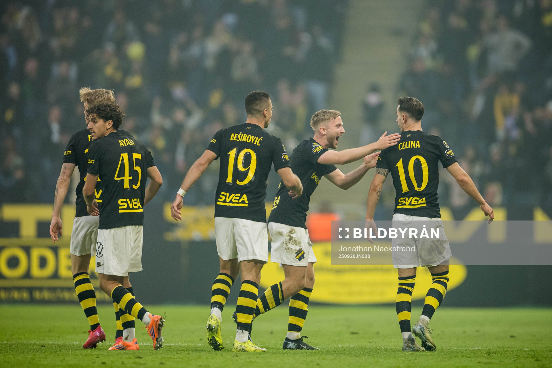 AIKs Bersant Celina jublar