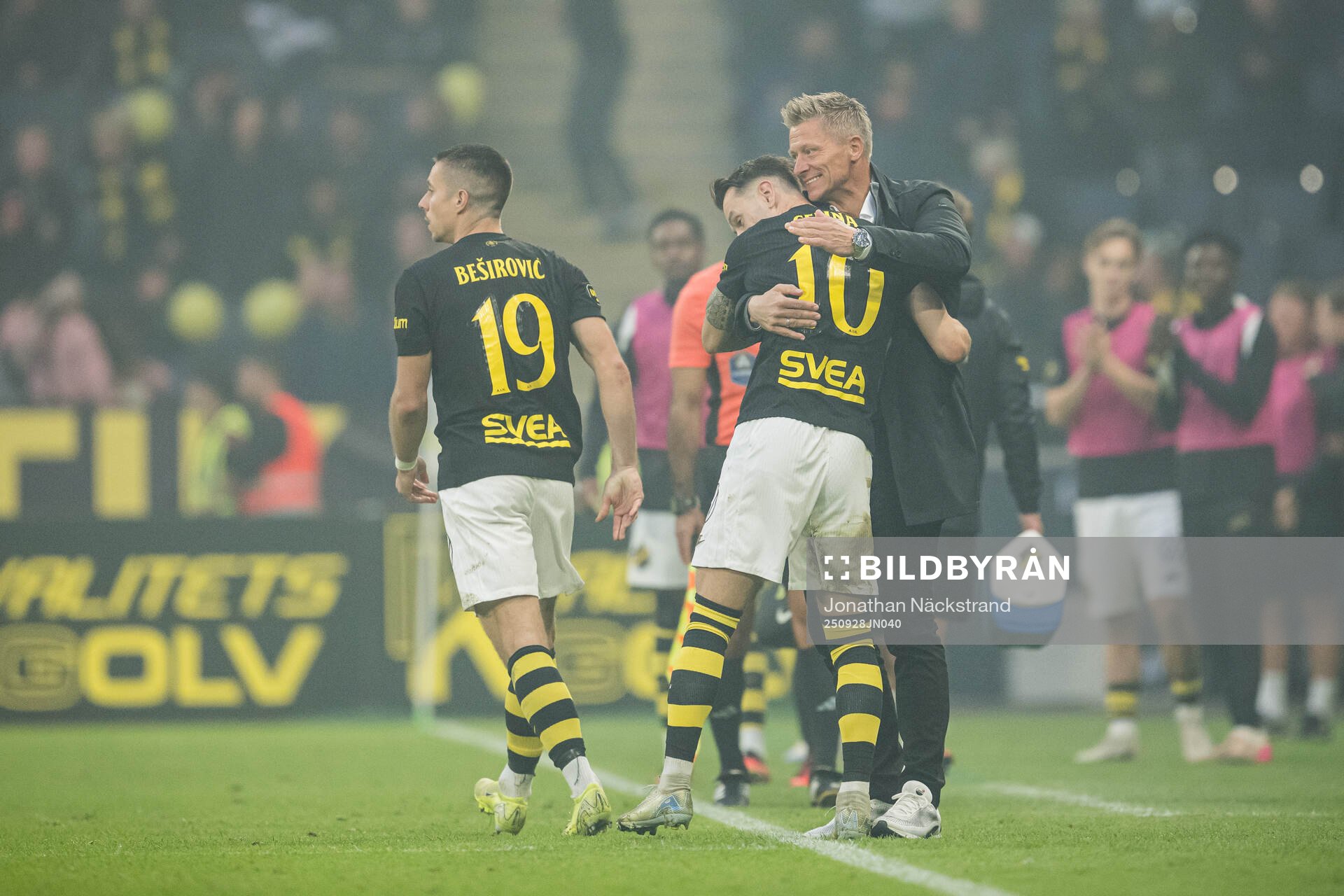 AIKs Bersant Celina jublar