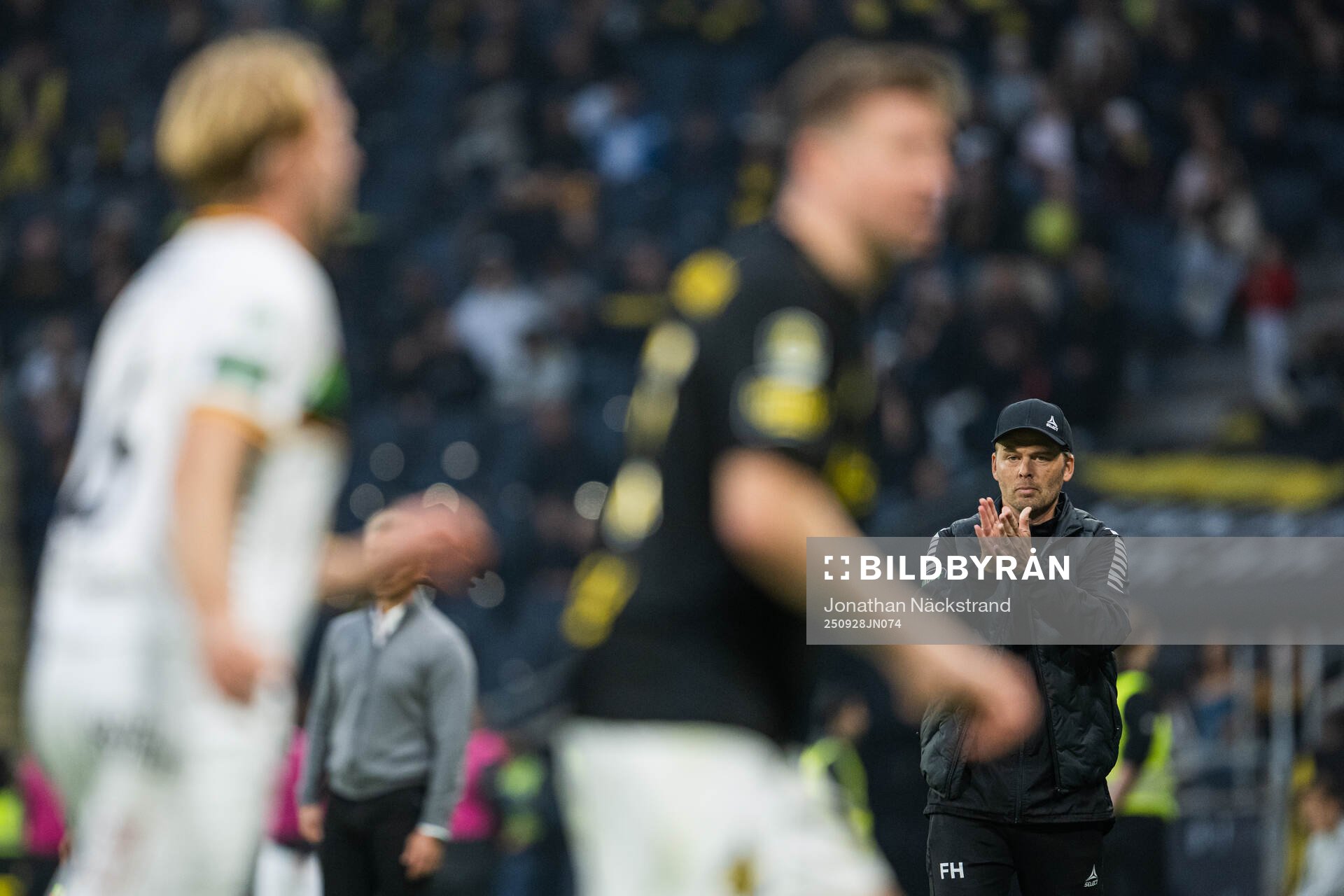 GAIS tränare Fredrik Holmberg