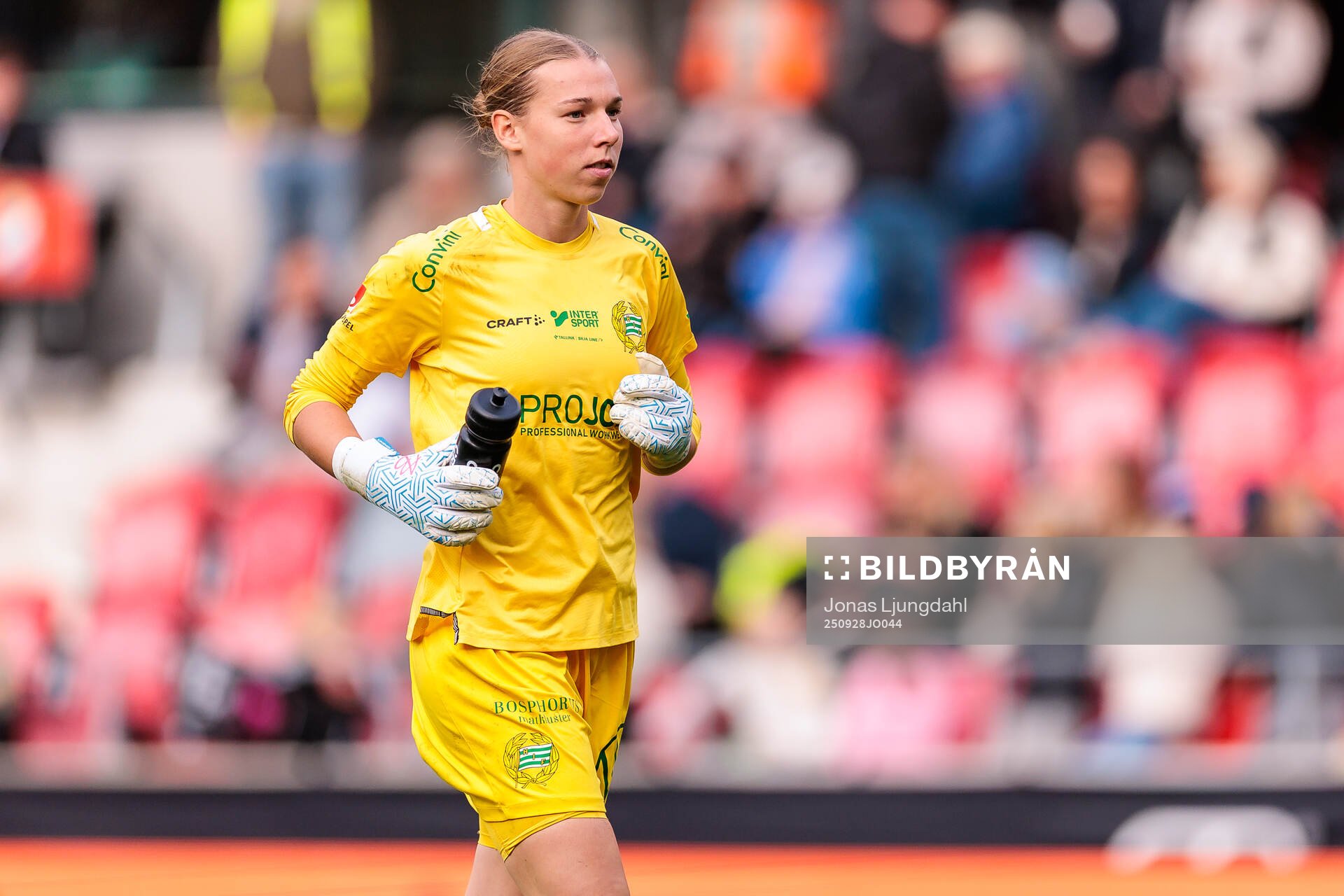 Hammarbys målvakt Melina Loeck