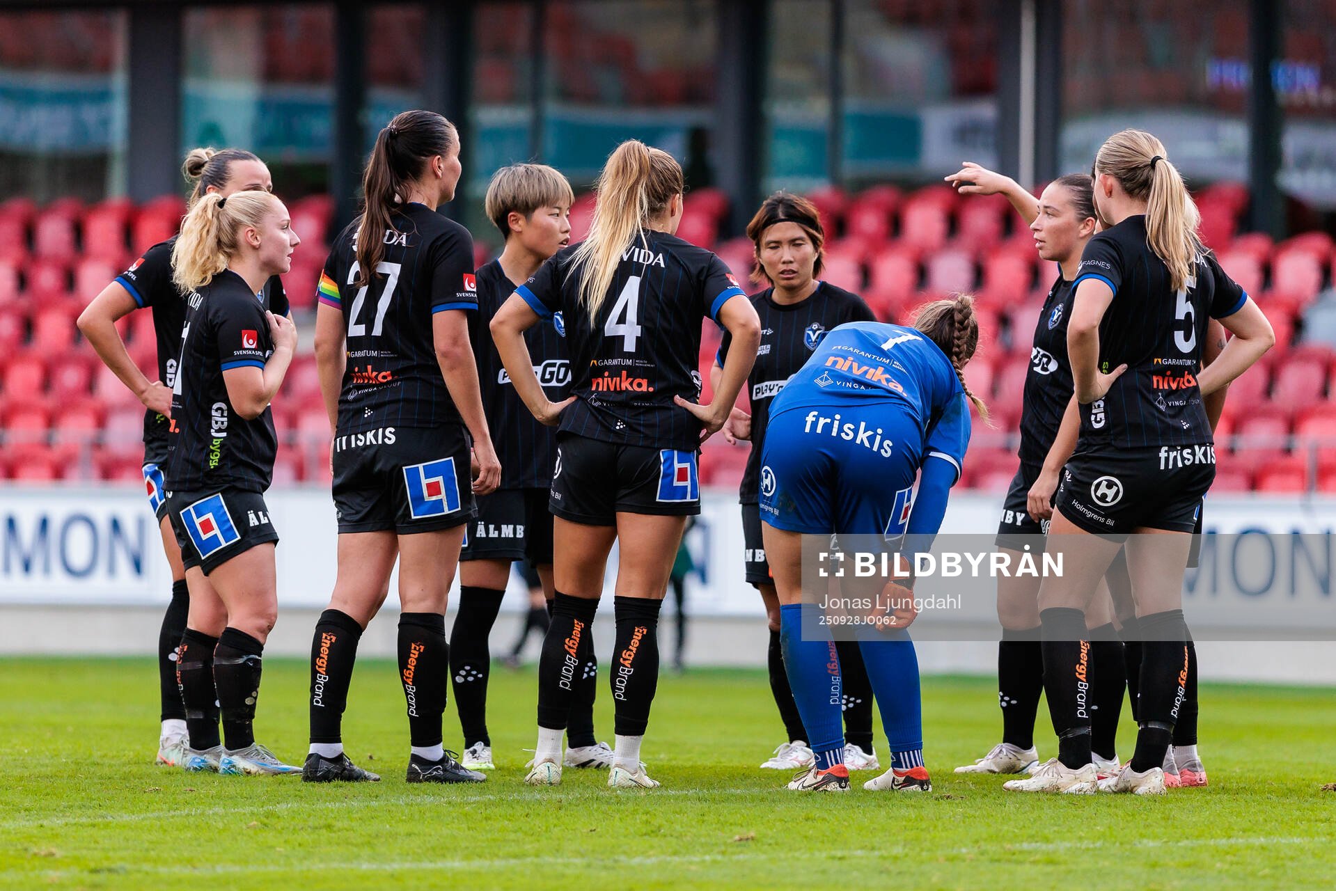 Växjö DFFs spelare deppar