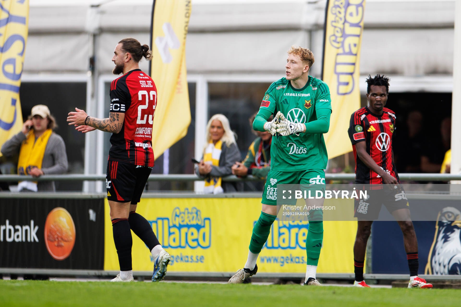 Östersunds målvakt Rasmus Forsell