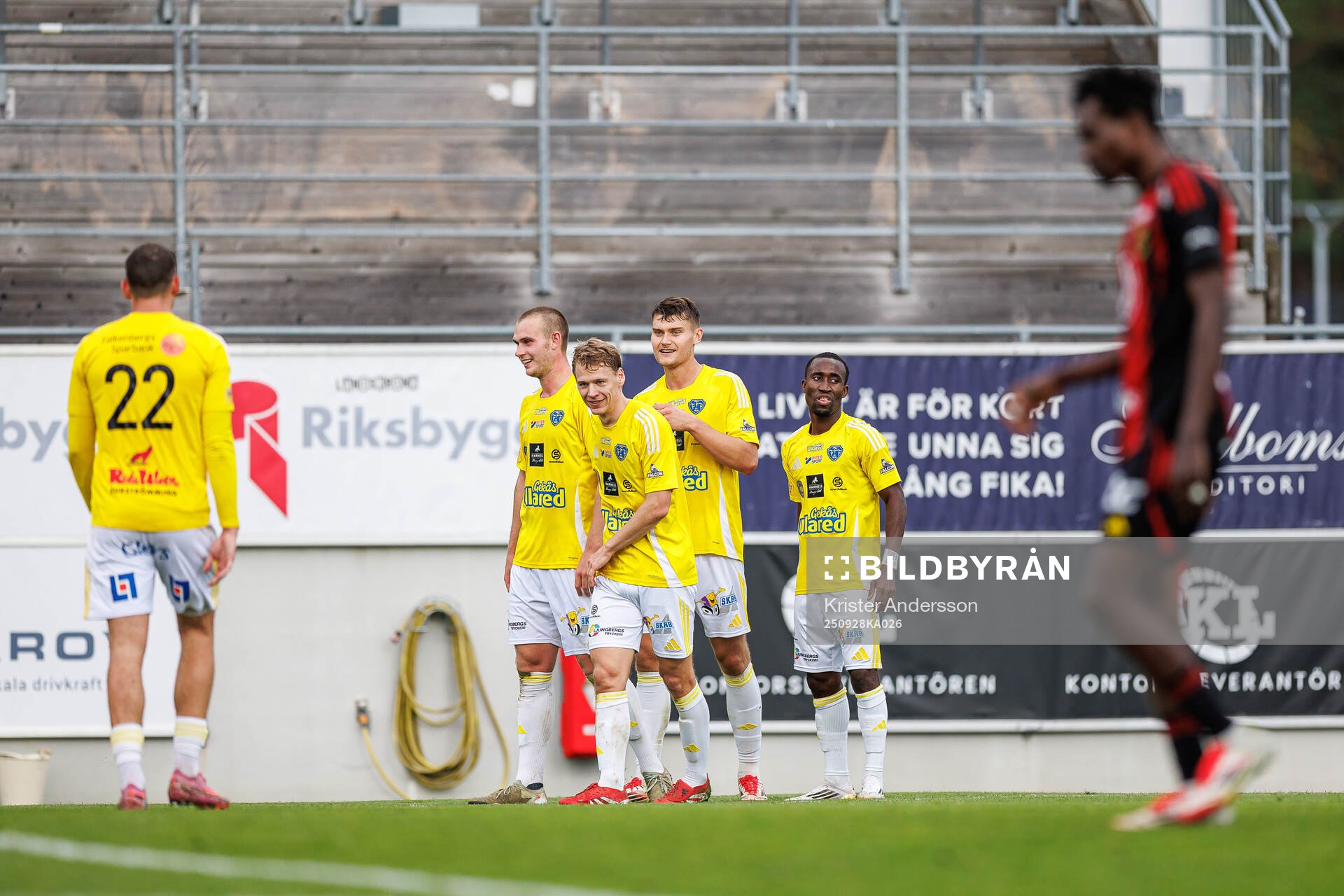 Falkenbergs Albin Andersson jublar