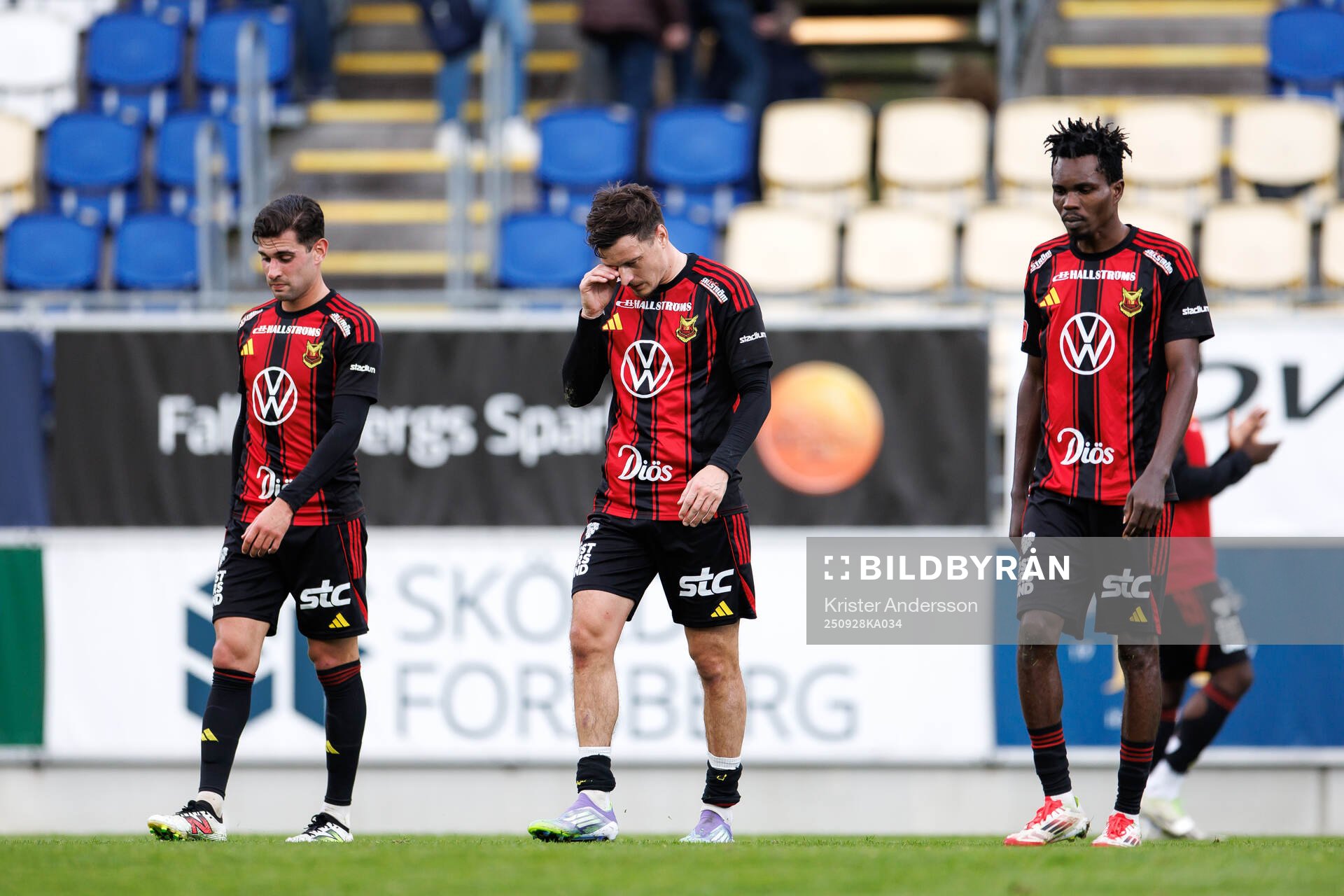 Östersunds spelare deppar