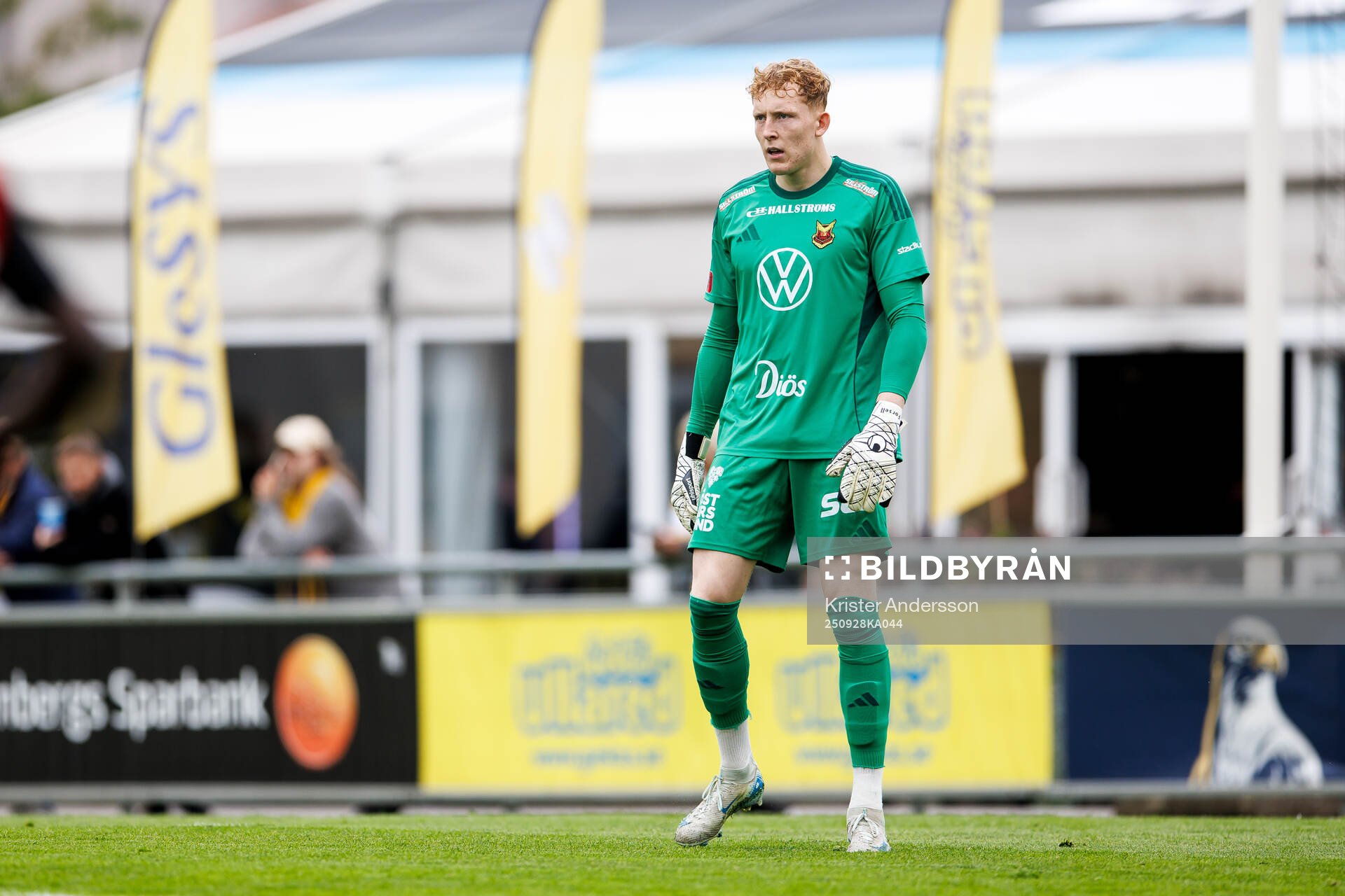 Östersunds målvakt Rasmus Forsell