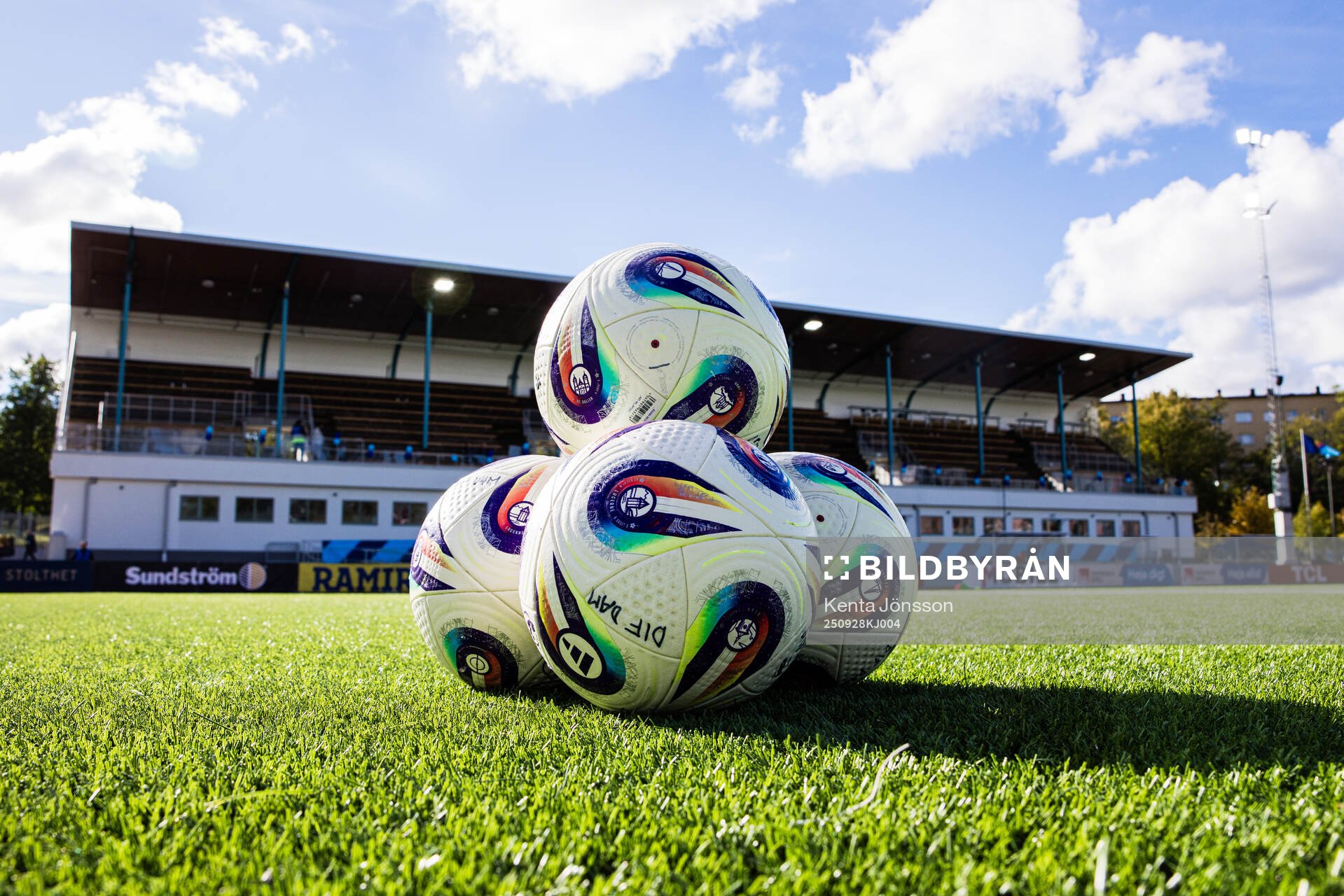 Fotbollar på Kristinebergs IP