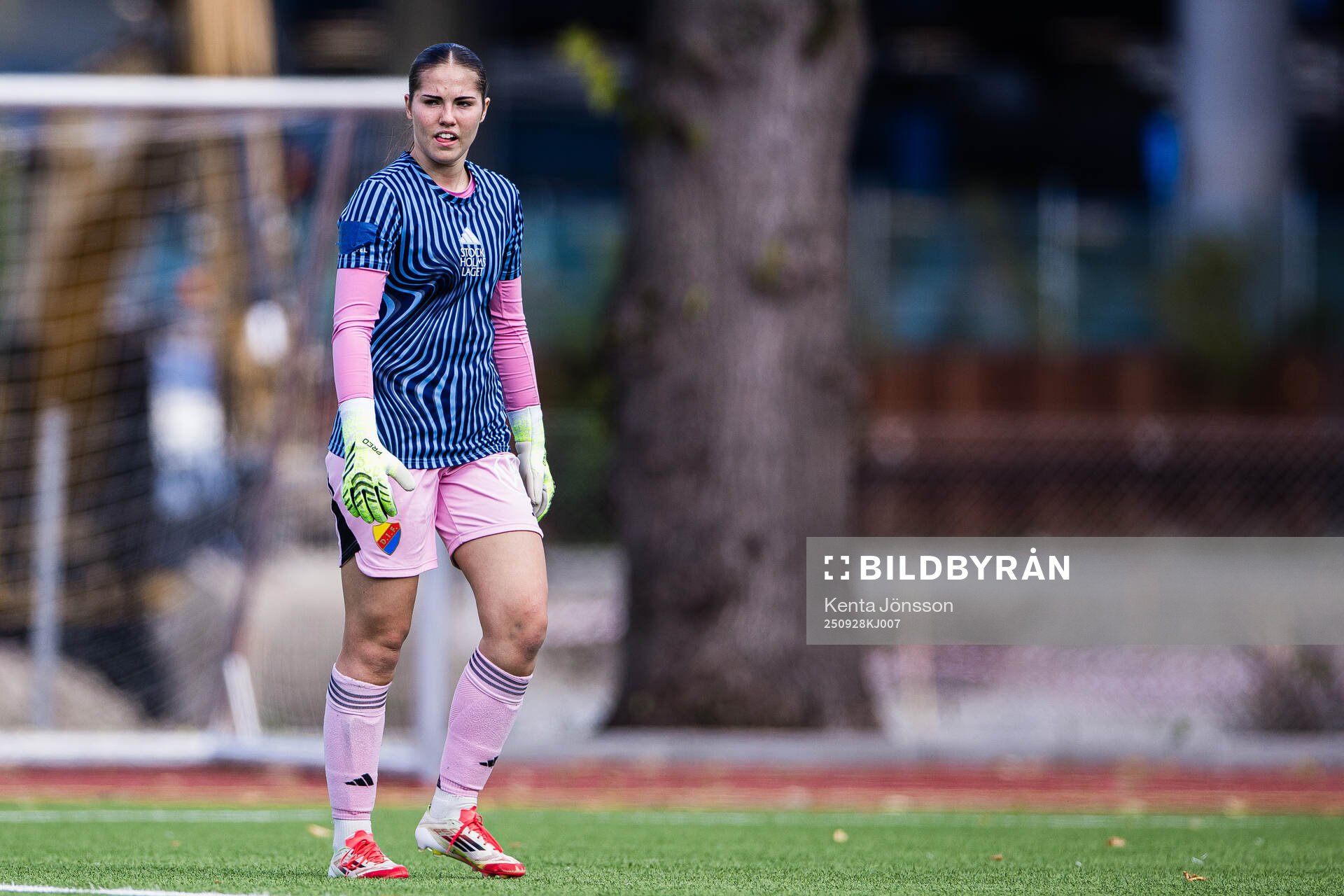 Djurgårdens målvakt Emilia Redtzer