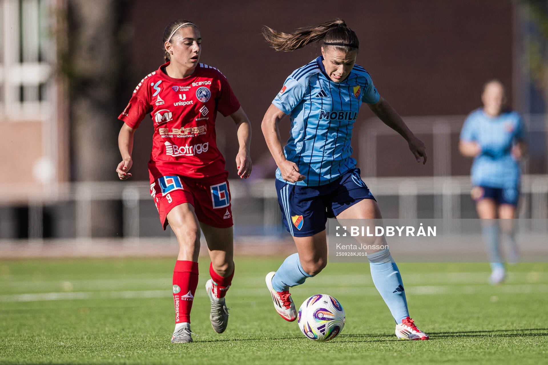 Linköpings Ronja Osman Sofi Ingberg och Djurgårdens